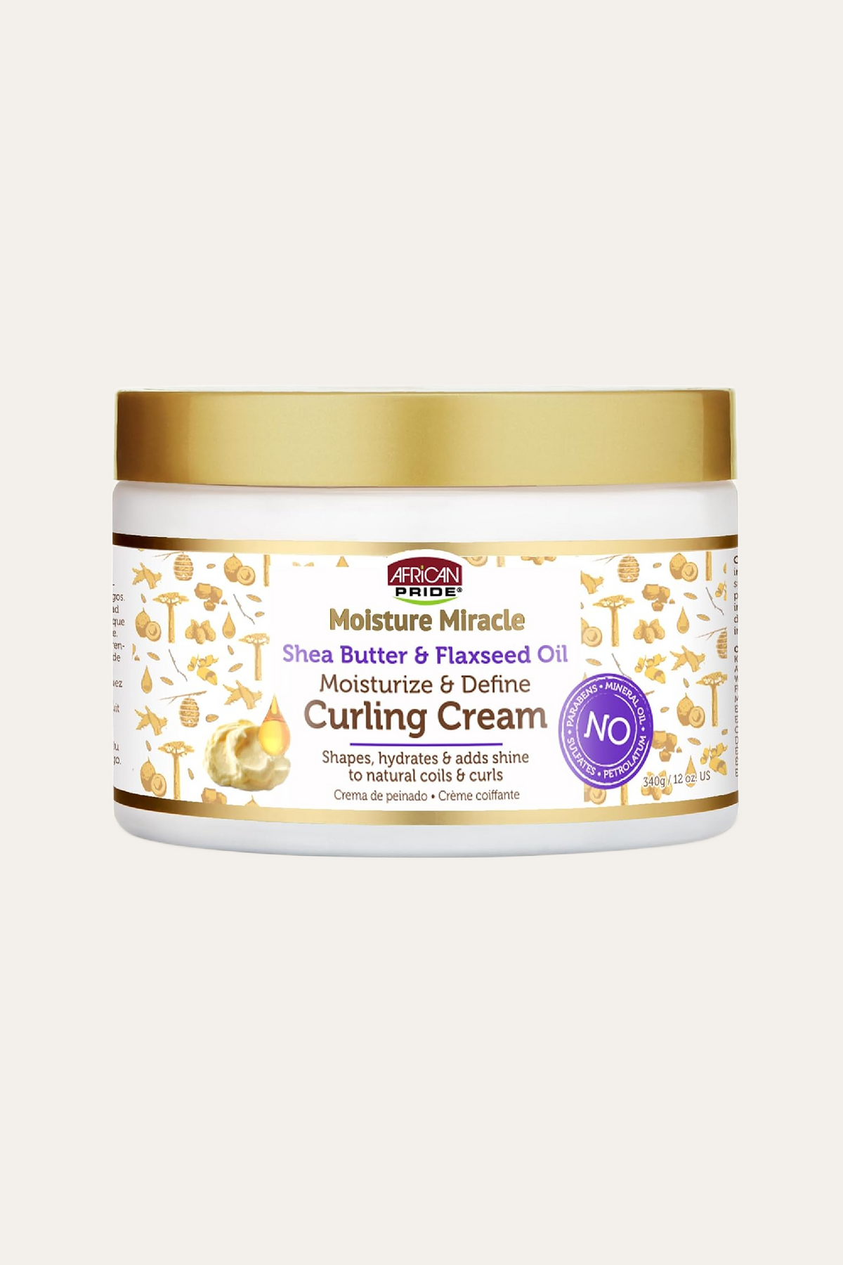African Pride Moisture Miracle Curling Cream 12 Oz