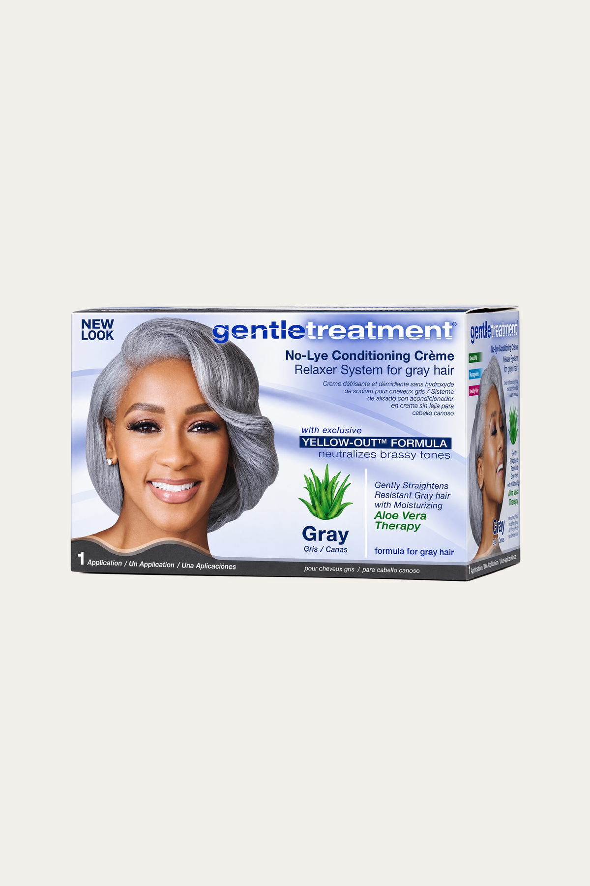 Gentle Treatment No-Lye Relaxer Gray