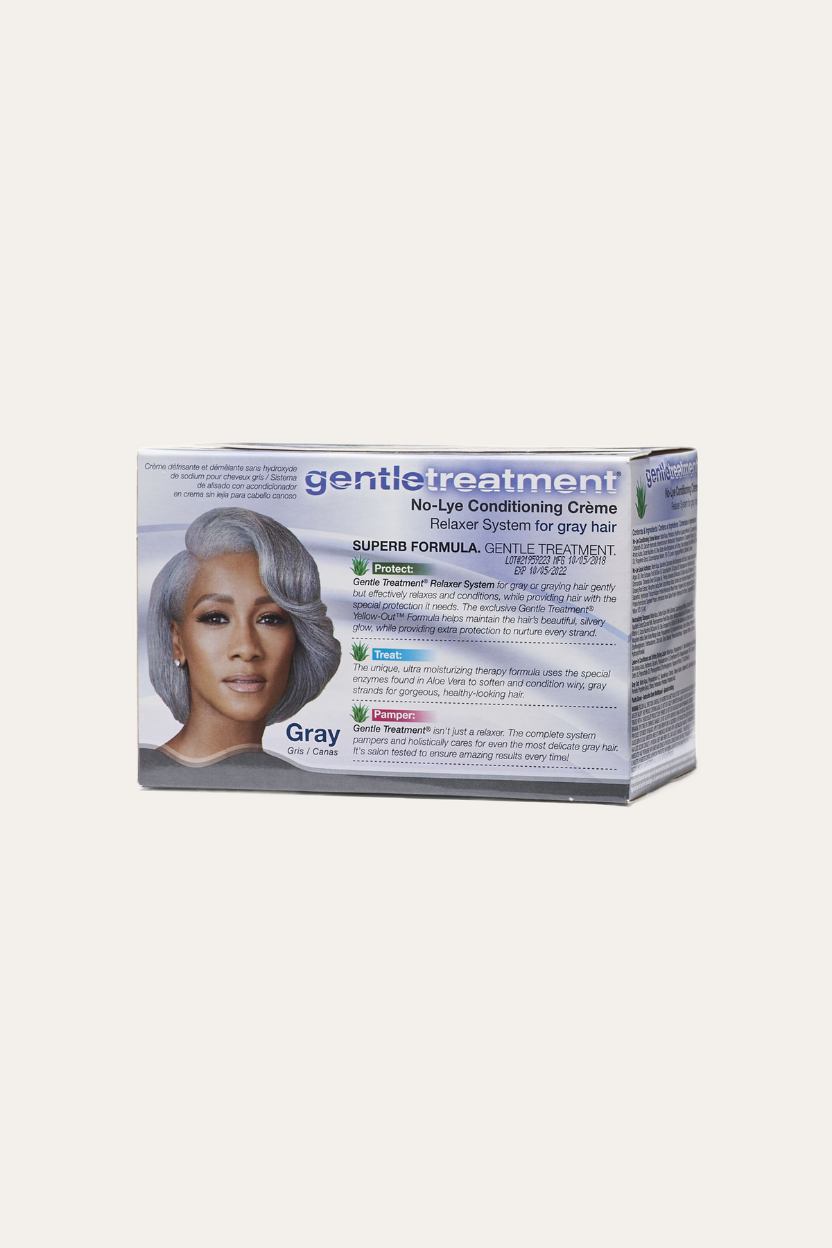 Gentle Treatment No-Lye Relaxer Gray