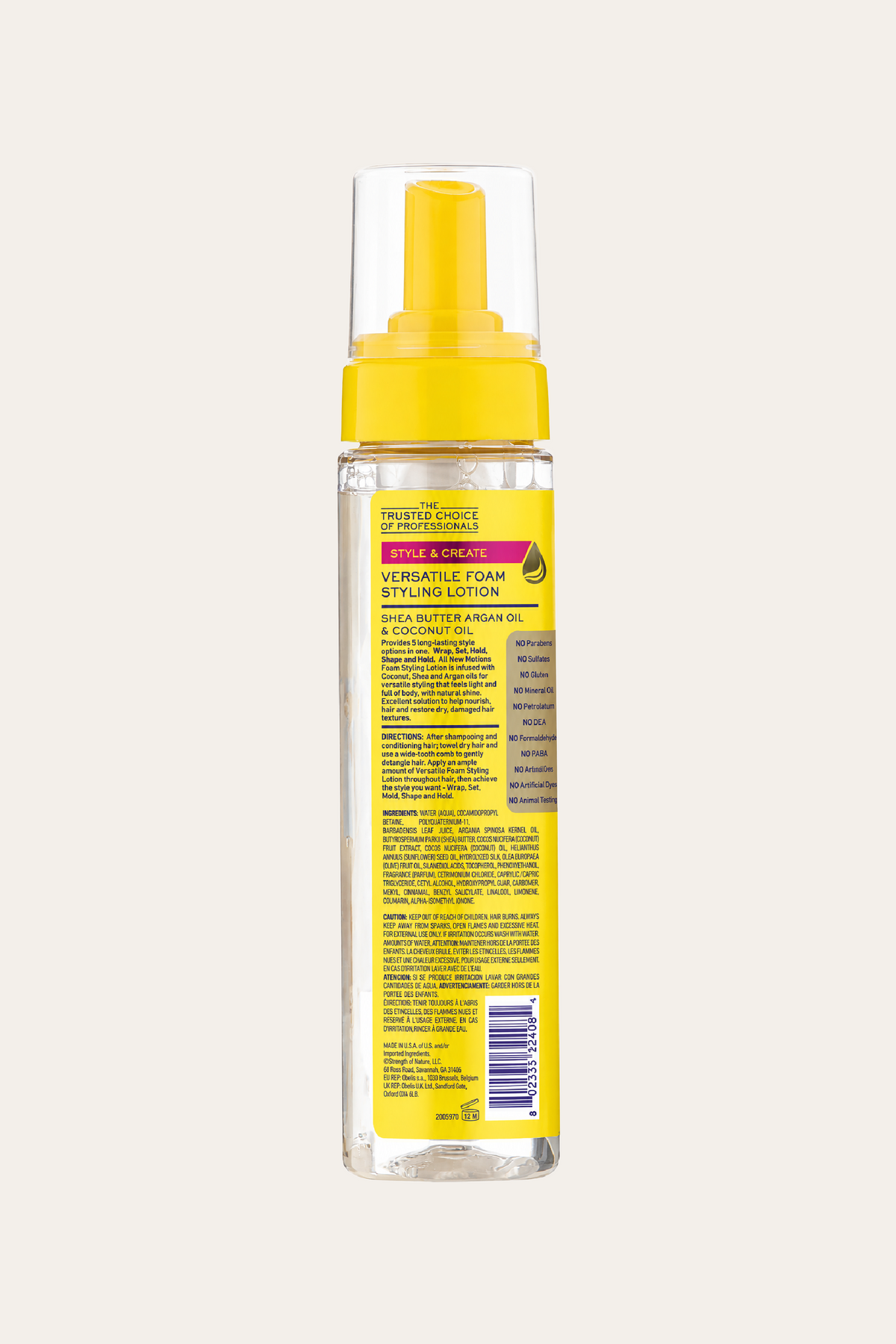 Motions Style & Create Versatile Foam Styling Lotion 8.5 Oz