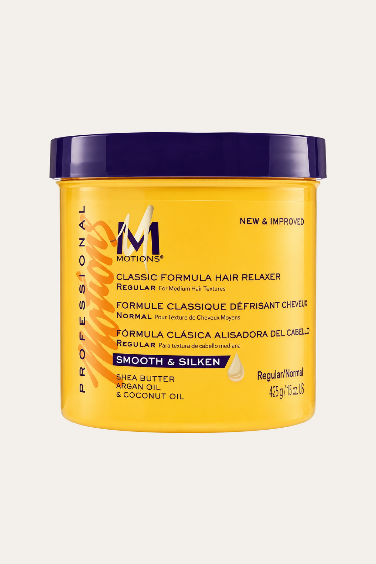 Motions Professional Hair Relaxer Regular For Medium Hair Textures  – 15 Oz