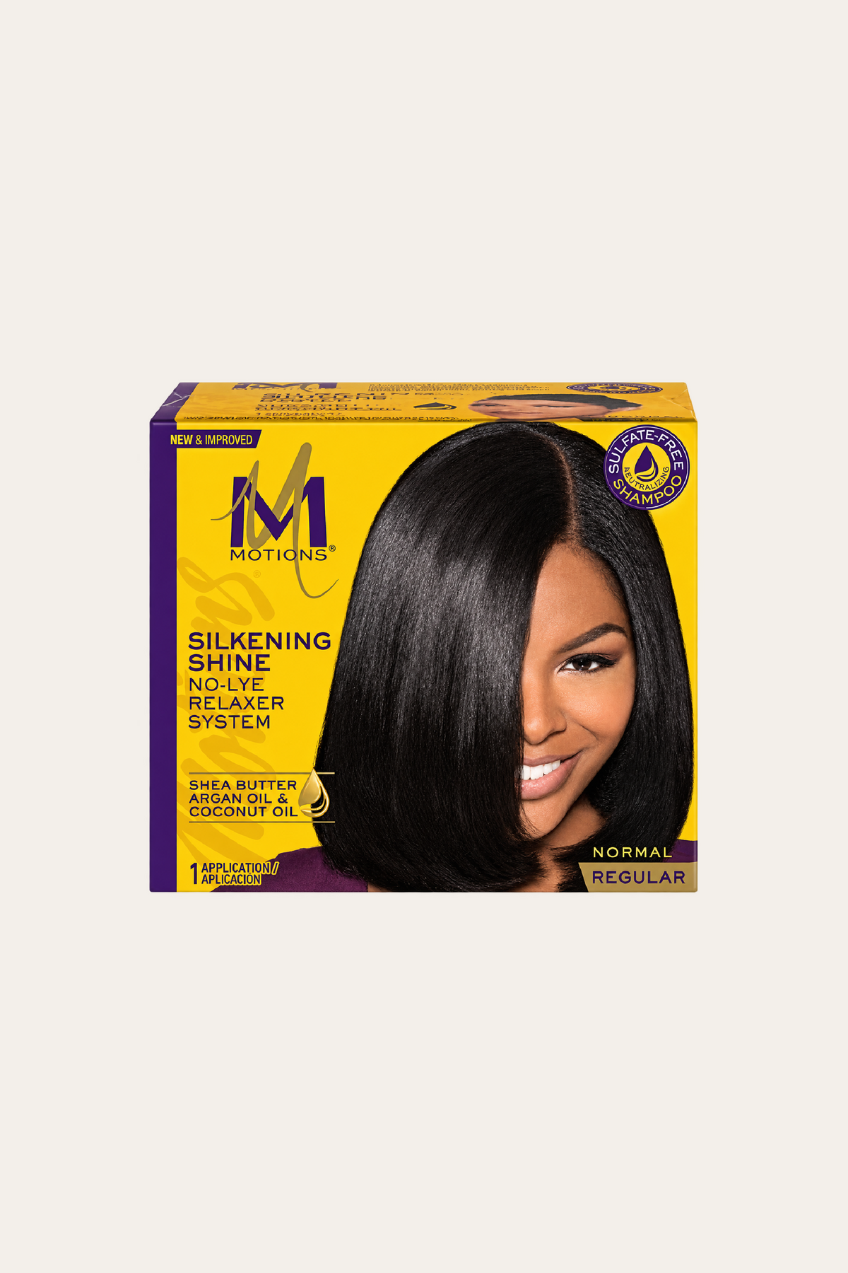 Motions Silkening Shine No Lye Relaxer Kit - Regular