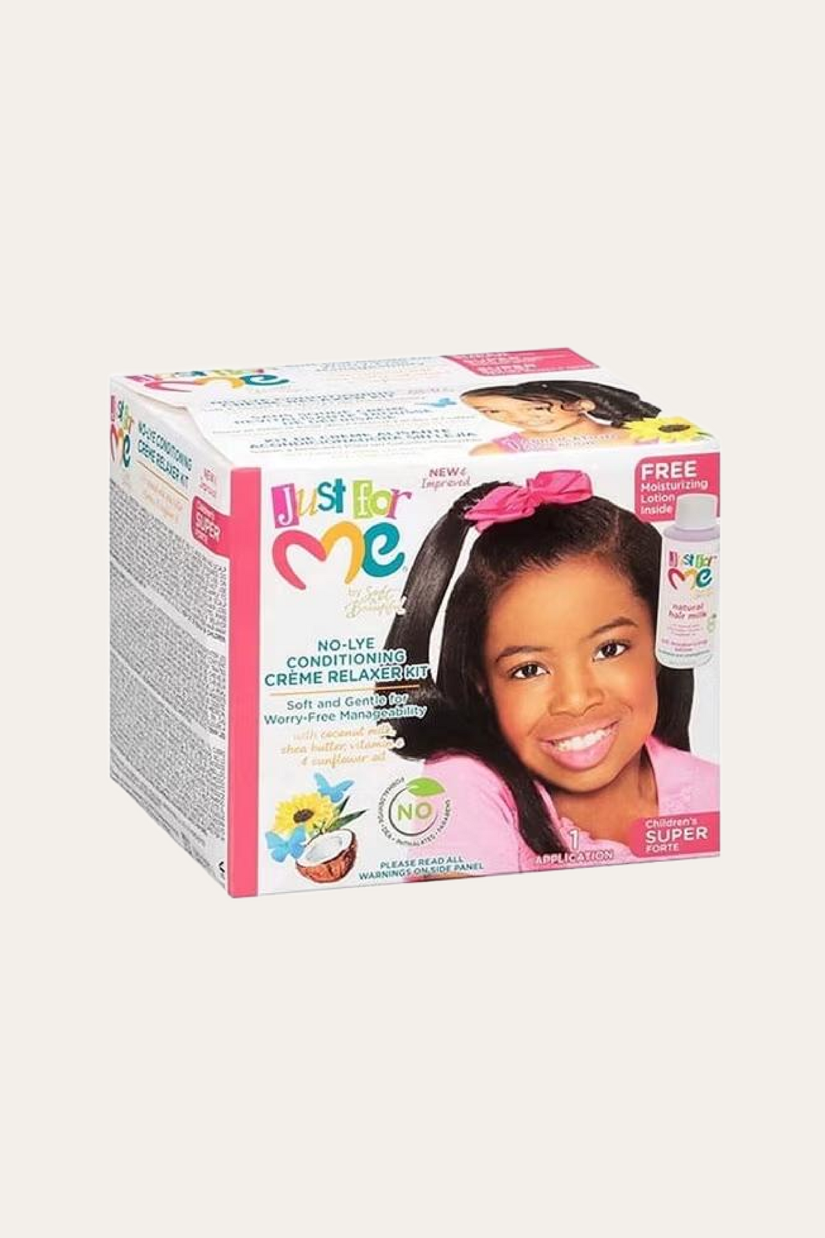 Just for Me No-Lye Conditioning Creme Relaxer Kit-Children's Super
