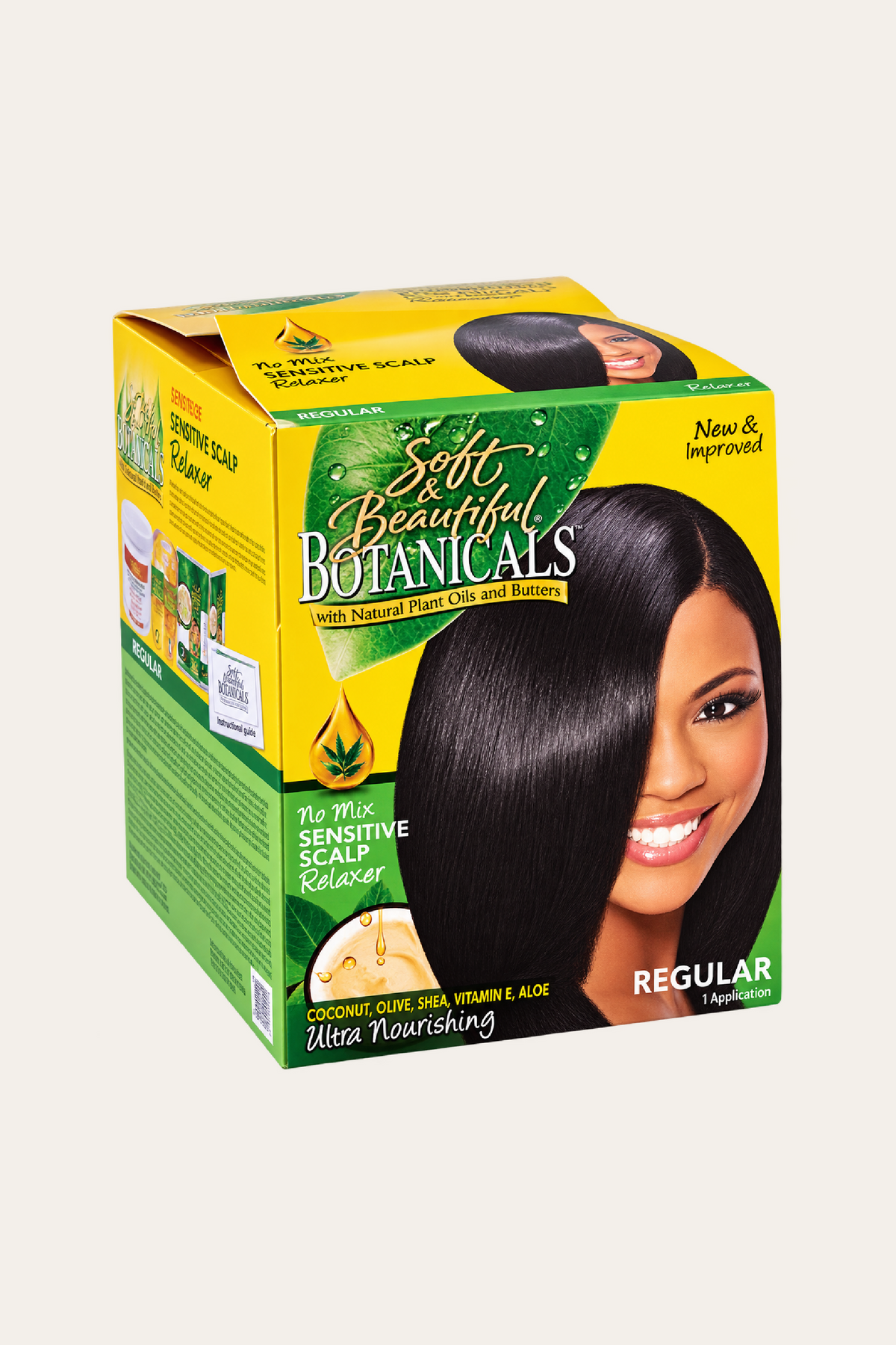 Soft & Beautiful Botanicals Relaxer Kit Regular