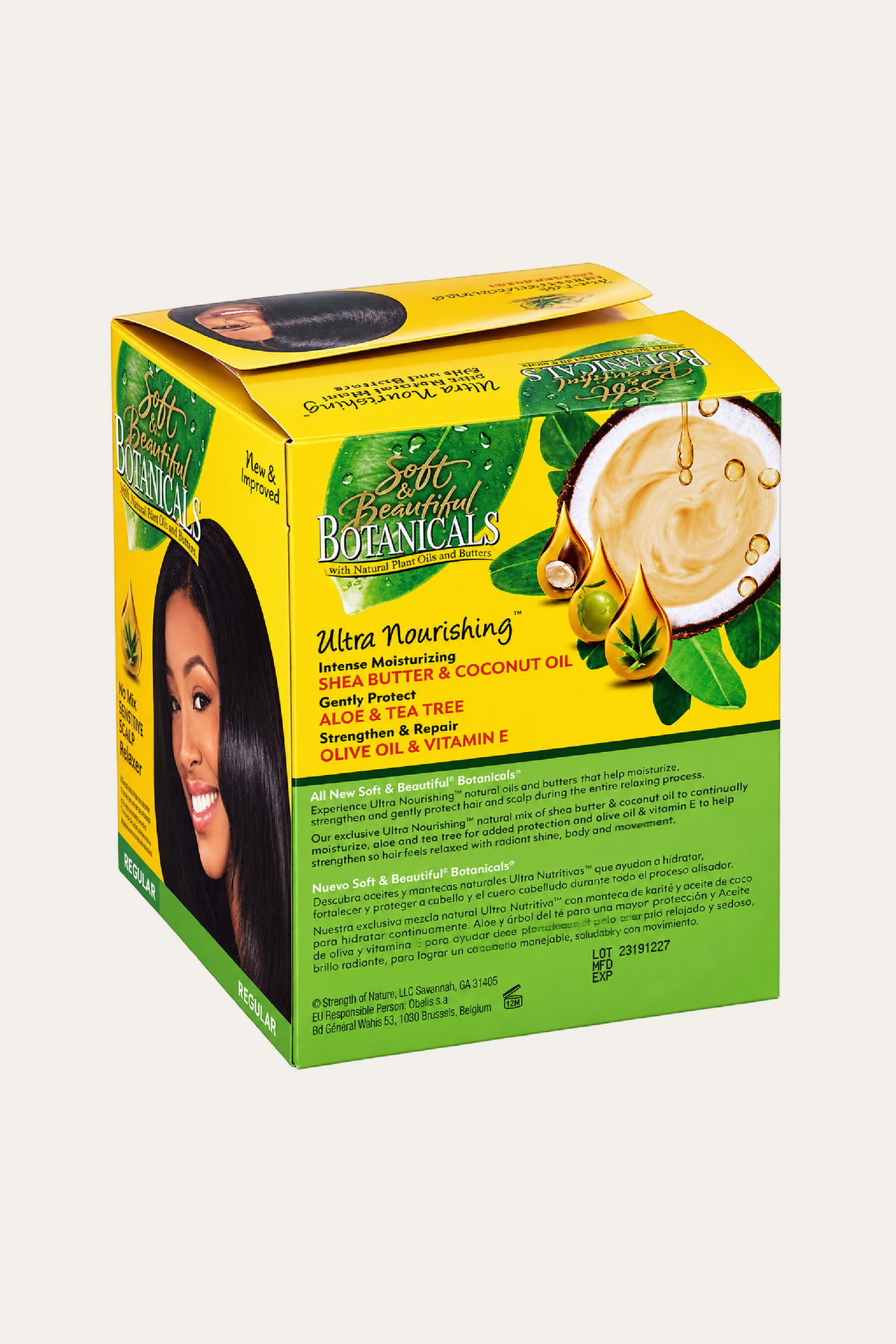 Soft & Beautiful Botanicals Relaxer Kit Regular