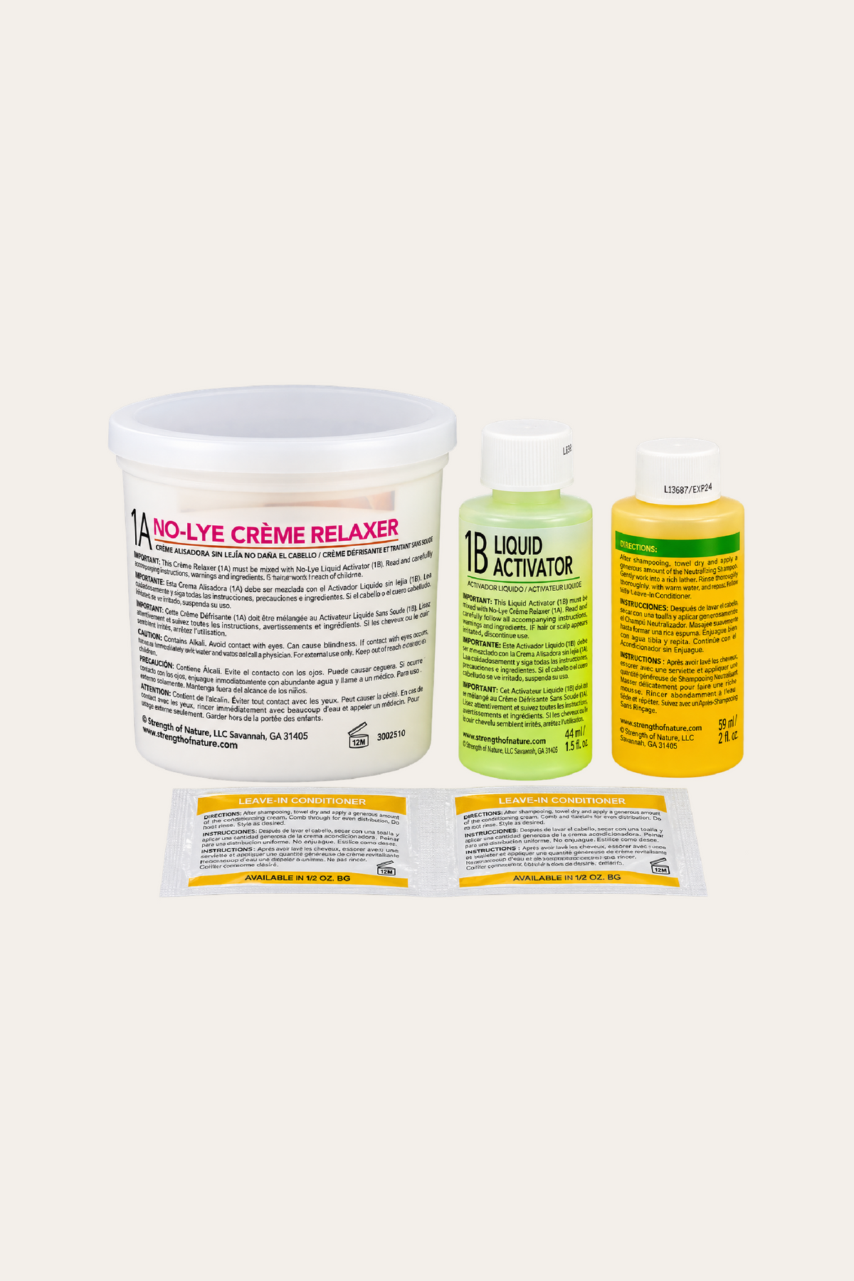 Soft & Beautiful Botanicals Relaxer Kit Regular