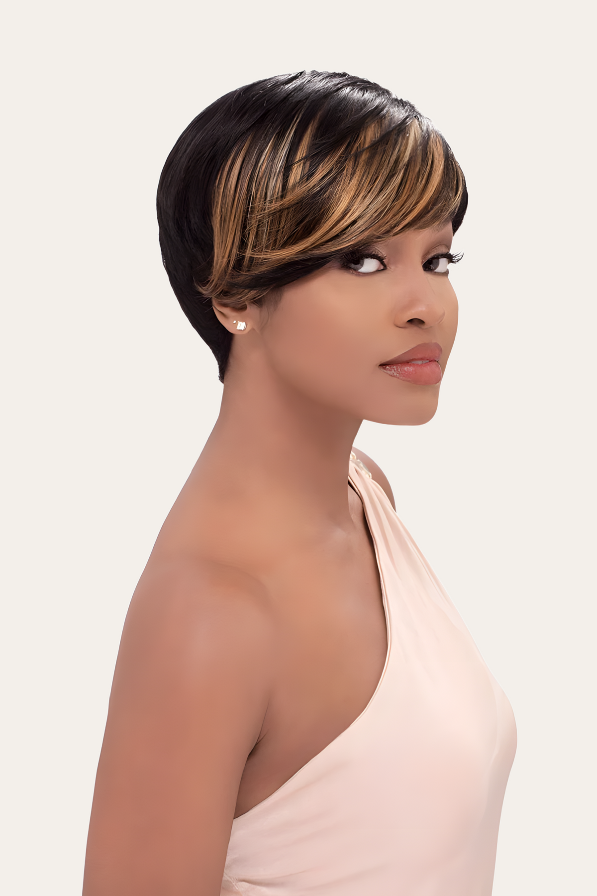 Sensationnel Fab Fringe Pre Bumped 100% Human Hair Wig