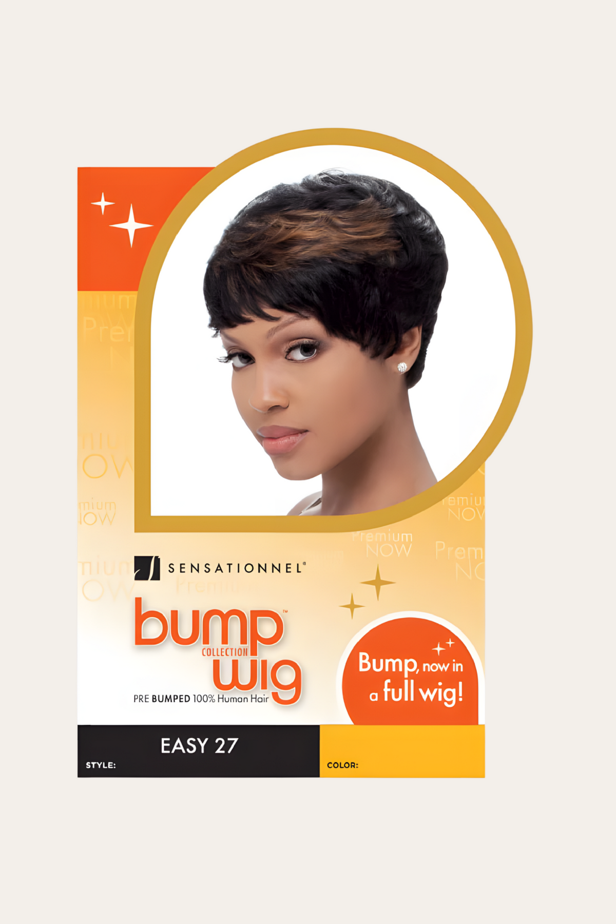 Sensationnel 100% Human Hair Bump Wig - Easy 27