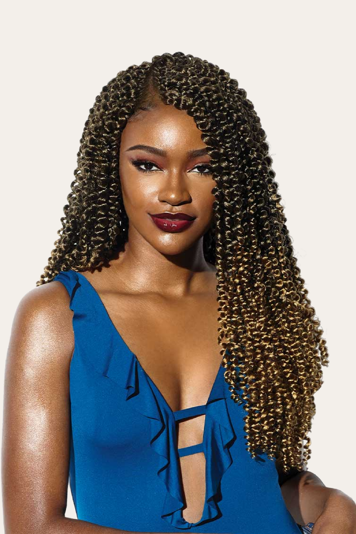 Sensationnel African Collection Ruwa Prestretched Braids 3X Water Wave 18"