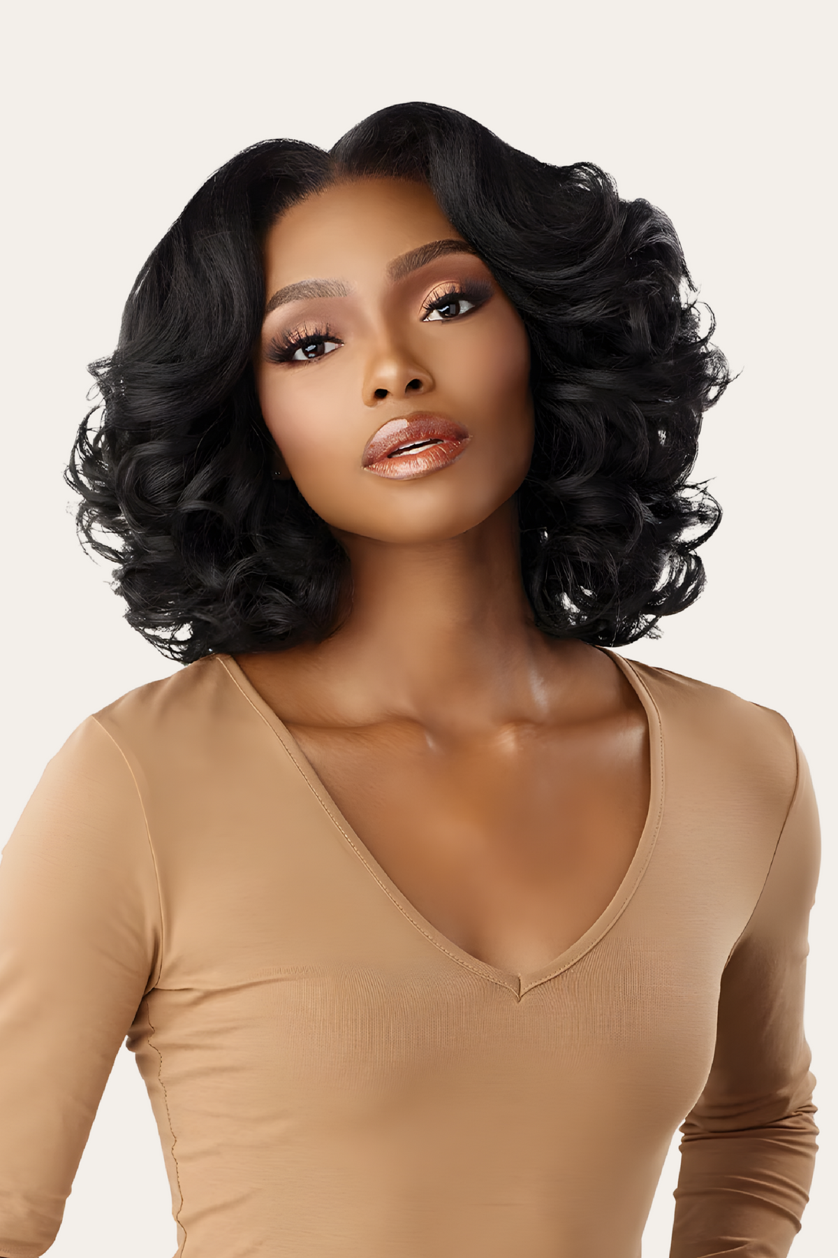 Sensationnel Curls Kinks N Co 13X6 HD Lace Front Wig 14" Kinky Body Wave