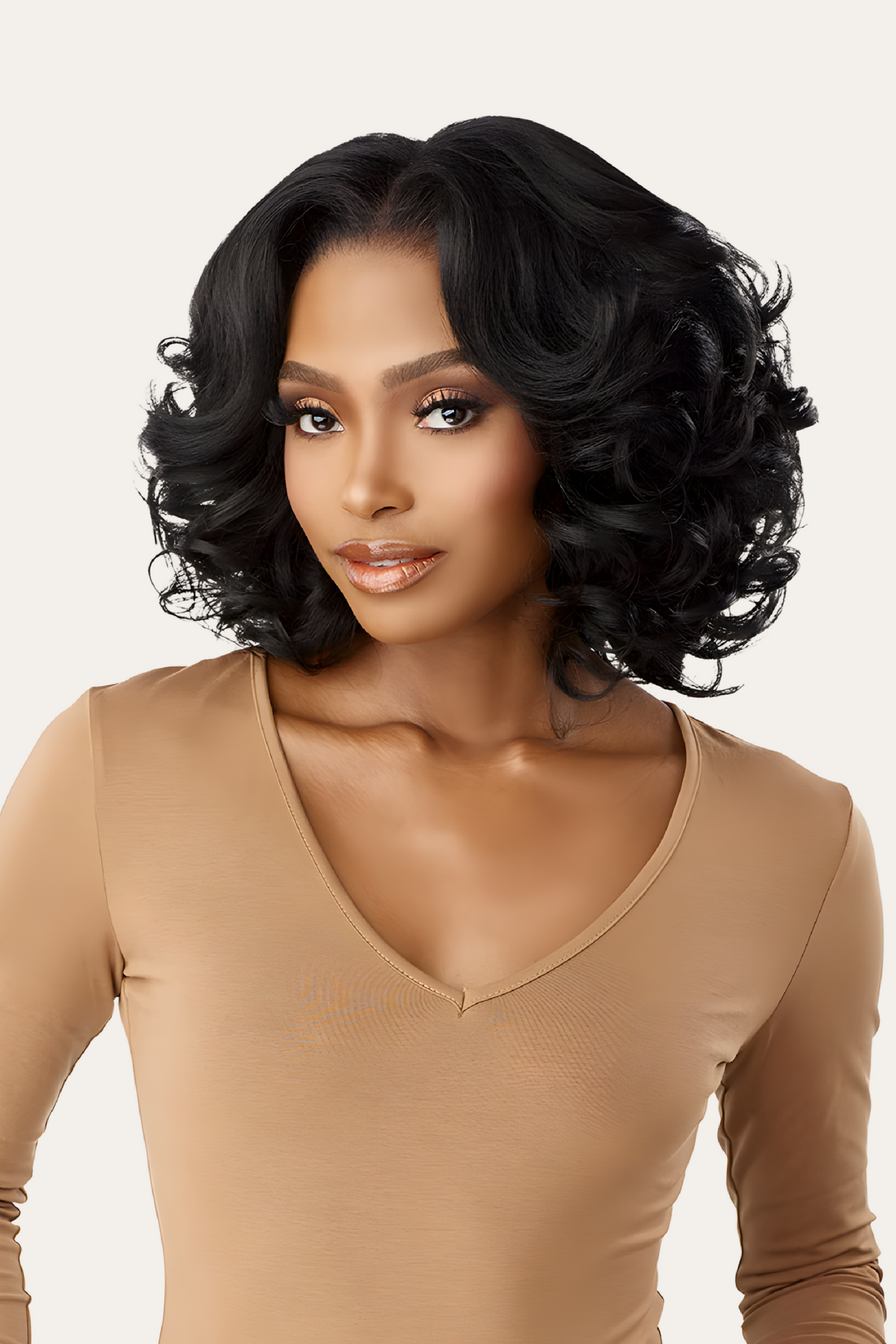 Sensationnel Curls Kinks N Co 13X6 HD Lace Front Wig 14" Kinky Body Wave