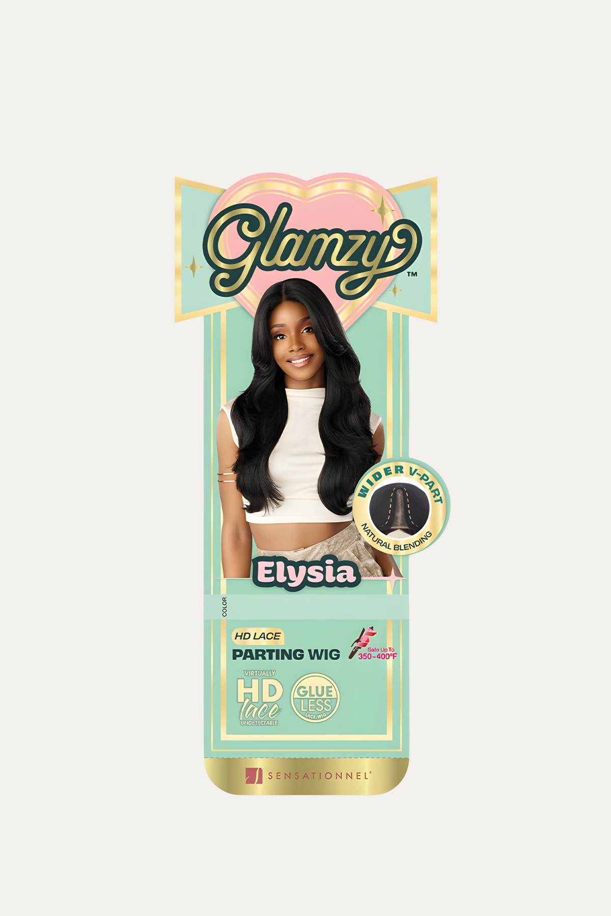 Sensationnel Glamzy Lace Part Wig - Elysia