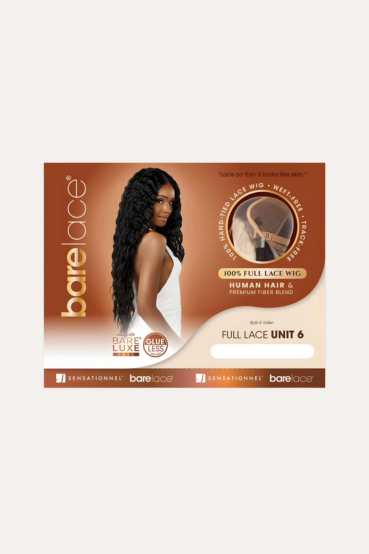 Sensationnel Bare Lace Full Lace Wig Unit 6