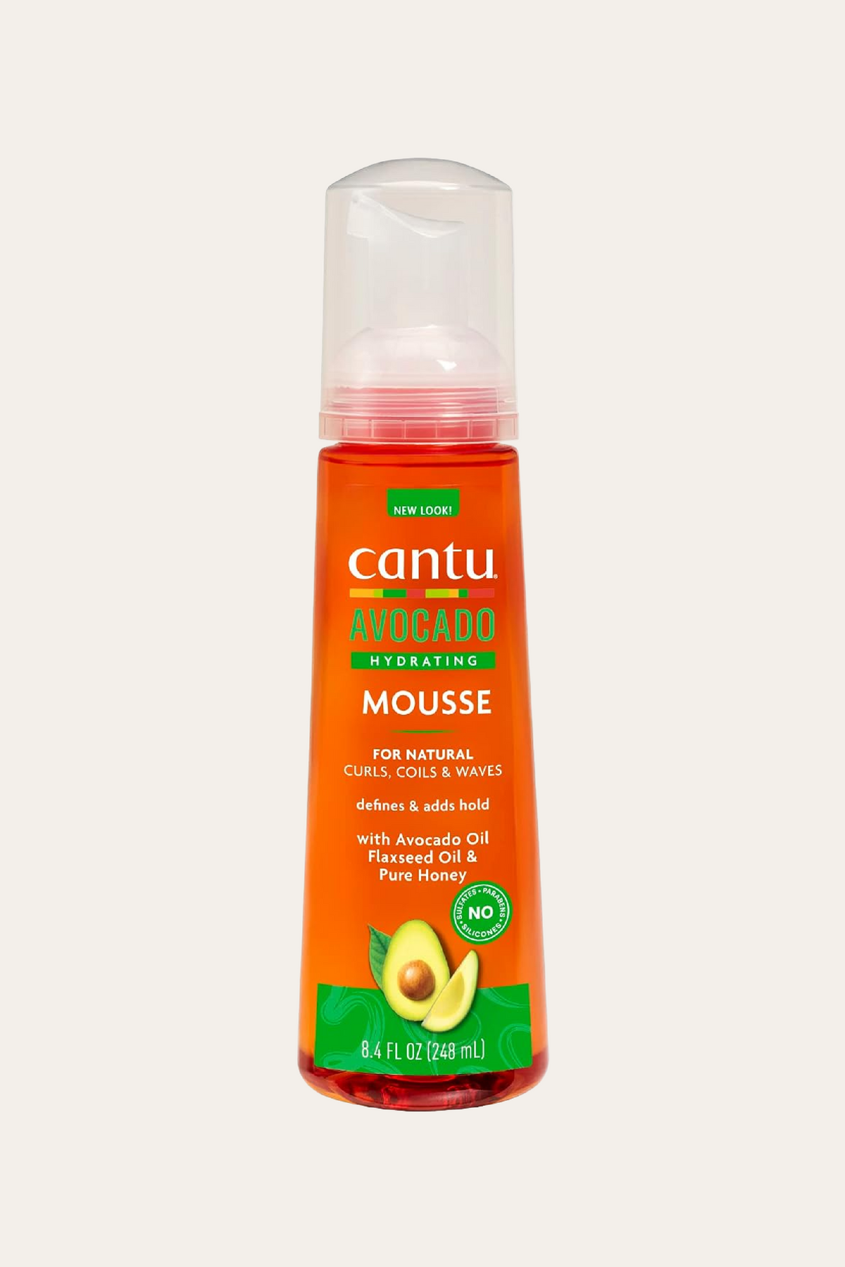 Cantu Avocado Hydrating Mousse  8.4 Oz