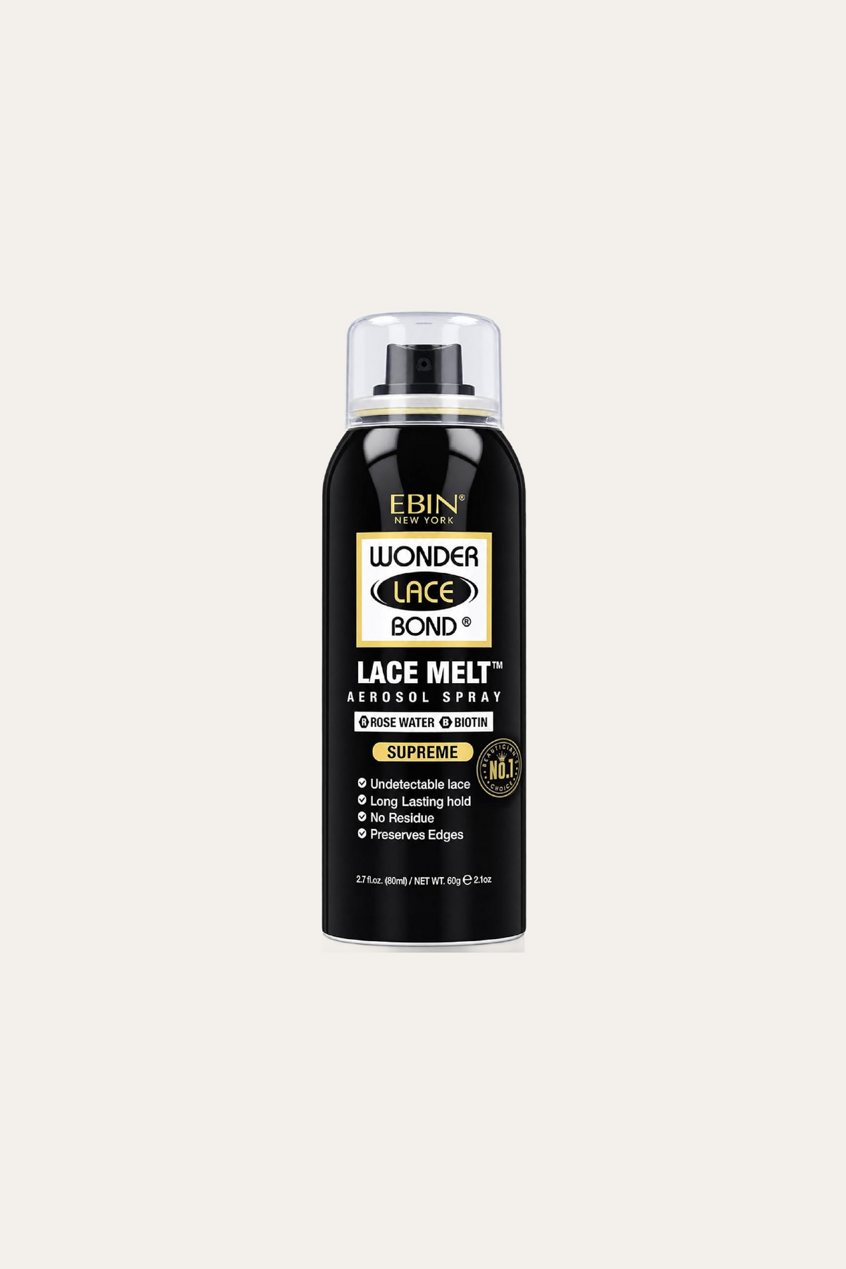 Ebin New York Wonder Lace Bond Melt Aerosol Spray 2.7 Oz