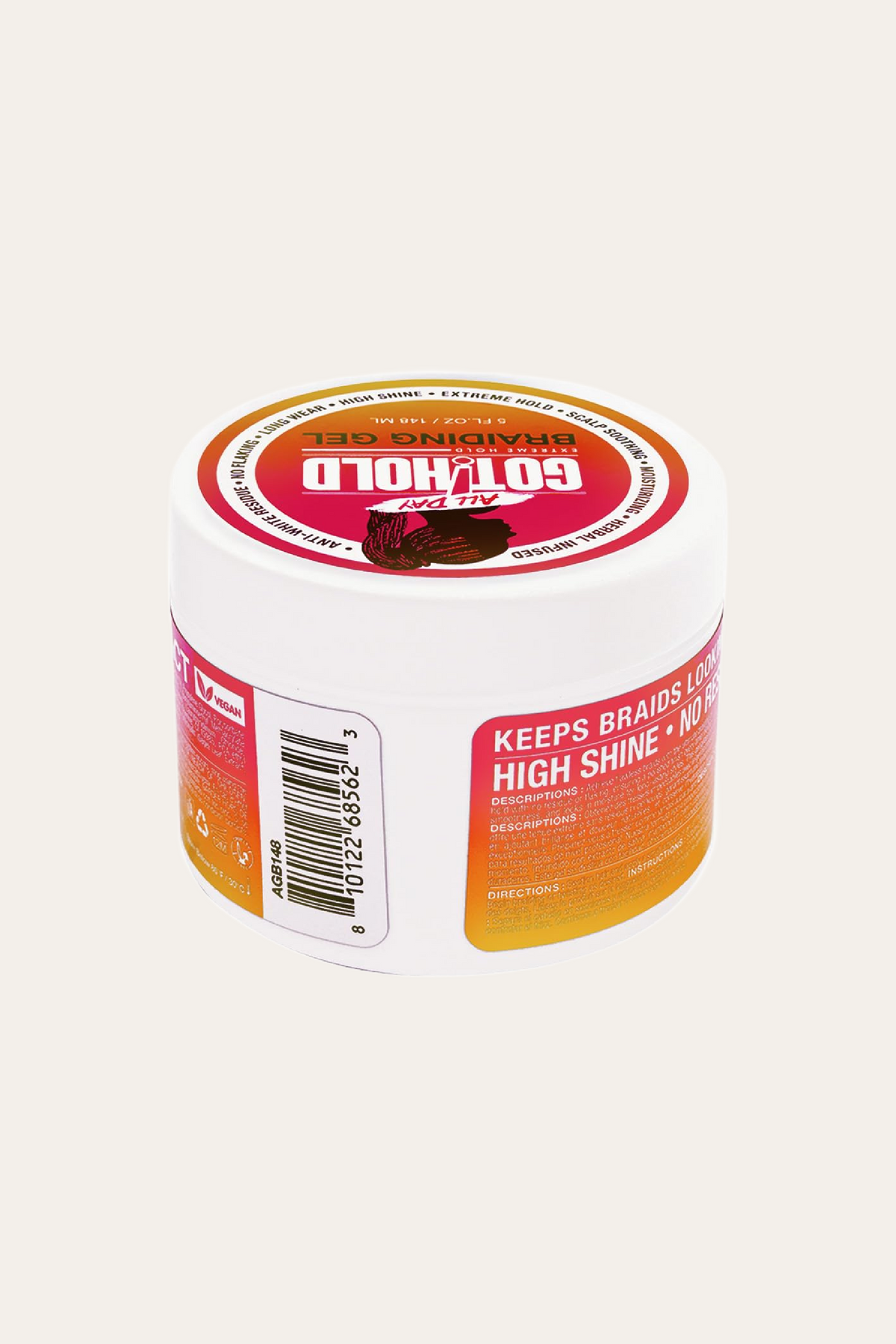 All Day Got Hold Braiding Gel Extreme Hold 5 Oz