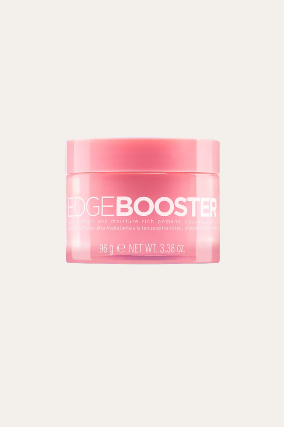 Style Factor Edge Booster Extra Strength & Moisture Rich Pomade – Pink Sapphire 3.38 Oz