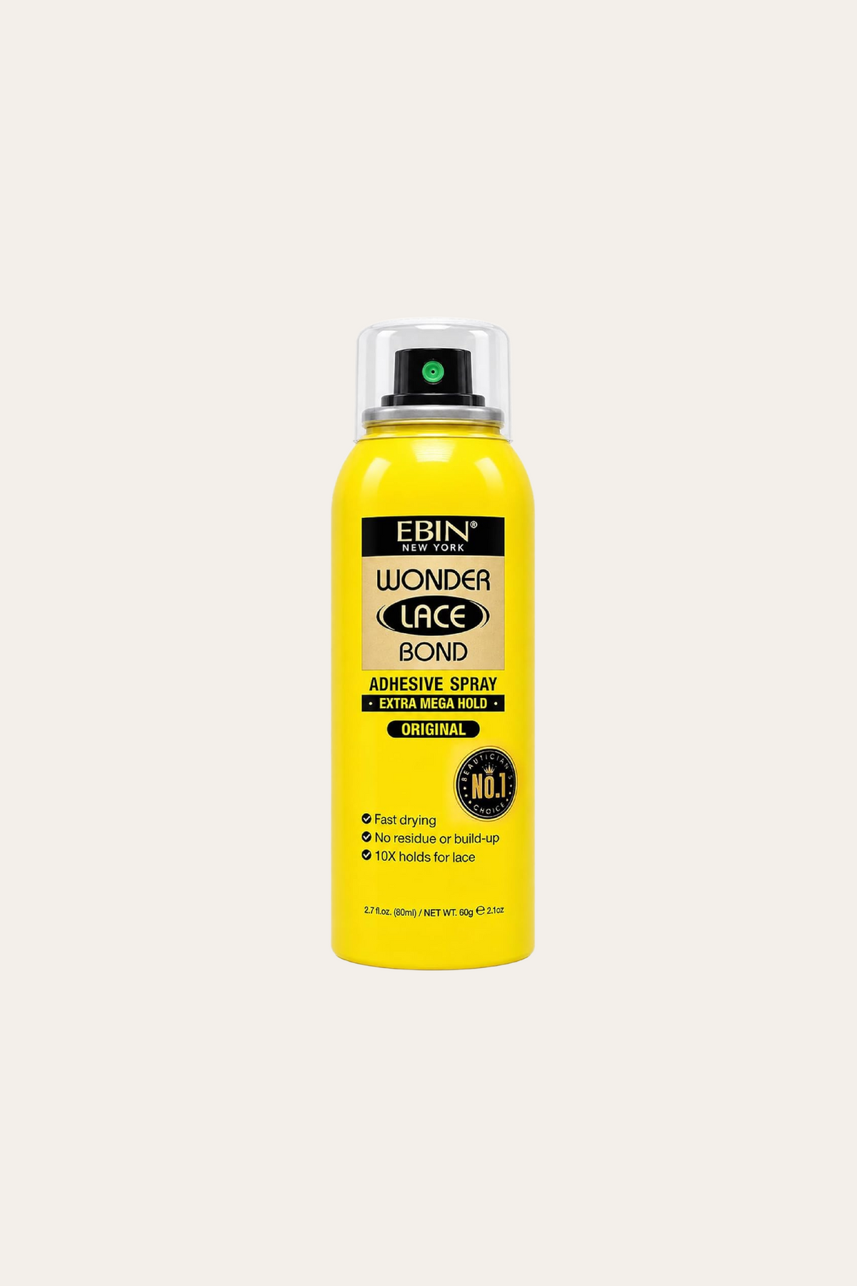 Ebin New York Wonder Lace Bond Adhesive Spray - Extra Mega Hold 2.7 Oz