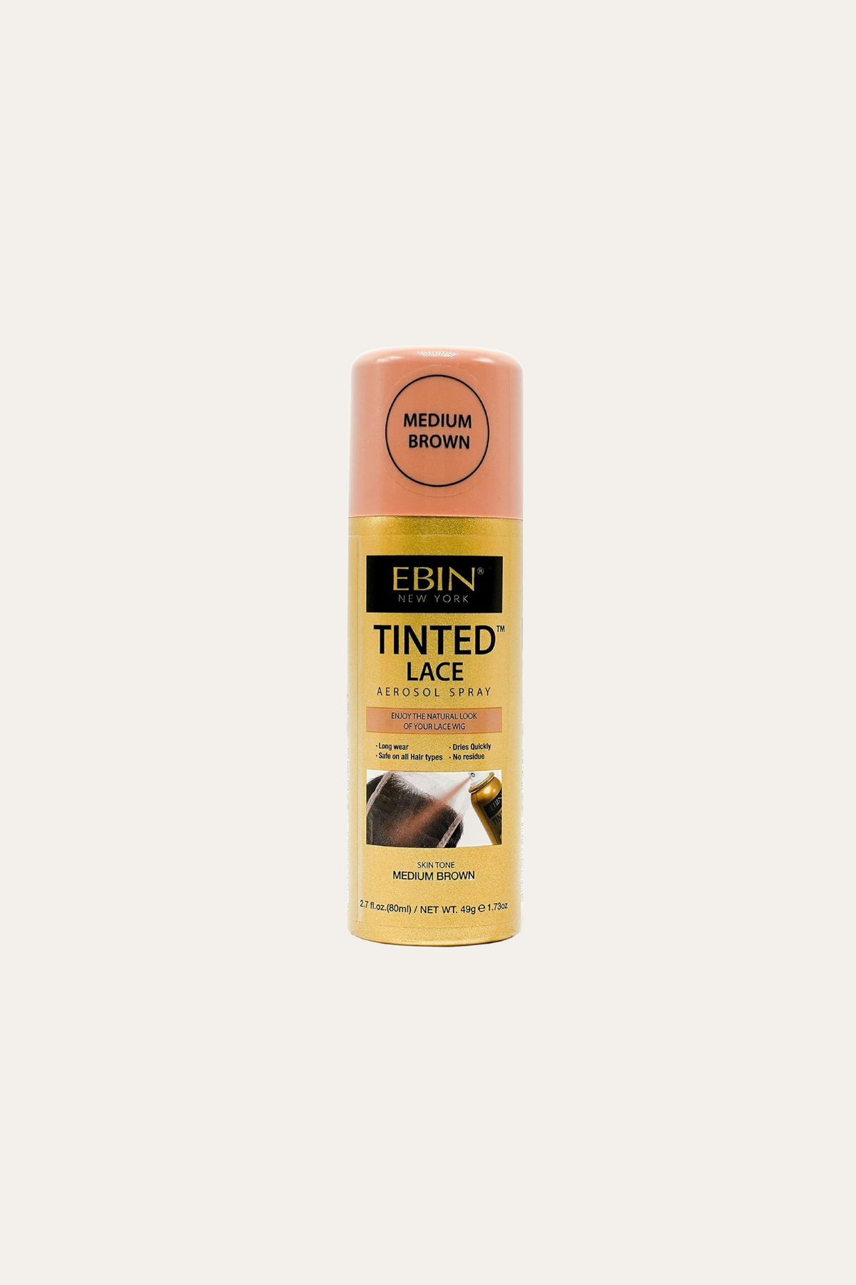 Ebin New York Tinted Lace Aerosol Spray 2.7 Oz