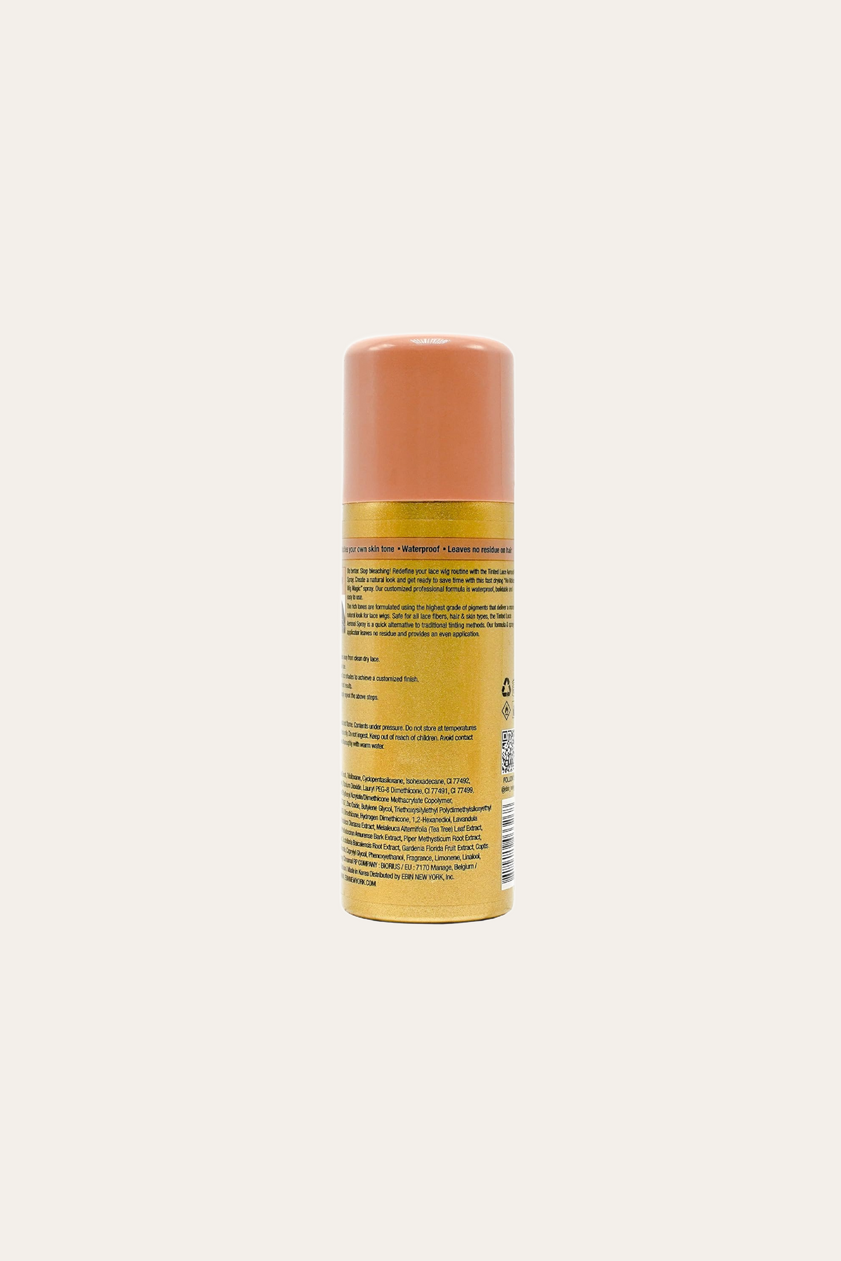 Ebin New York Tinted Lace Aerosol Spray 2.7 Oz
