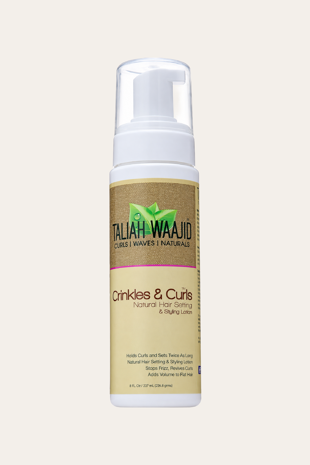 Taliah Waajid Crinkles & Curls Styling Lotion 8 Oz