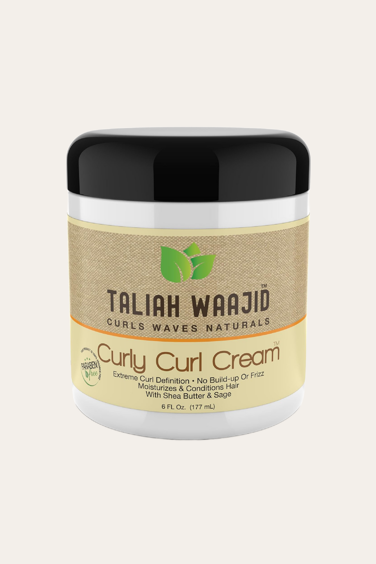 Taliah Waajid Curly Curl Cream 6 Oz