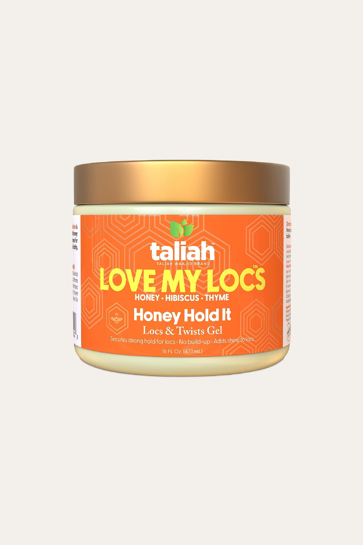 Taliah Waajid Love My Locs Honey Hold It Locs & Twists Gel 16 Oz