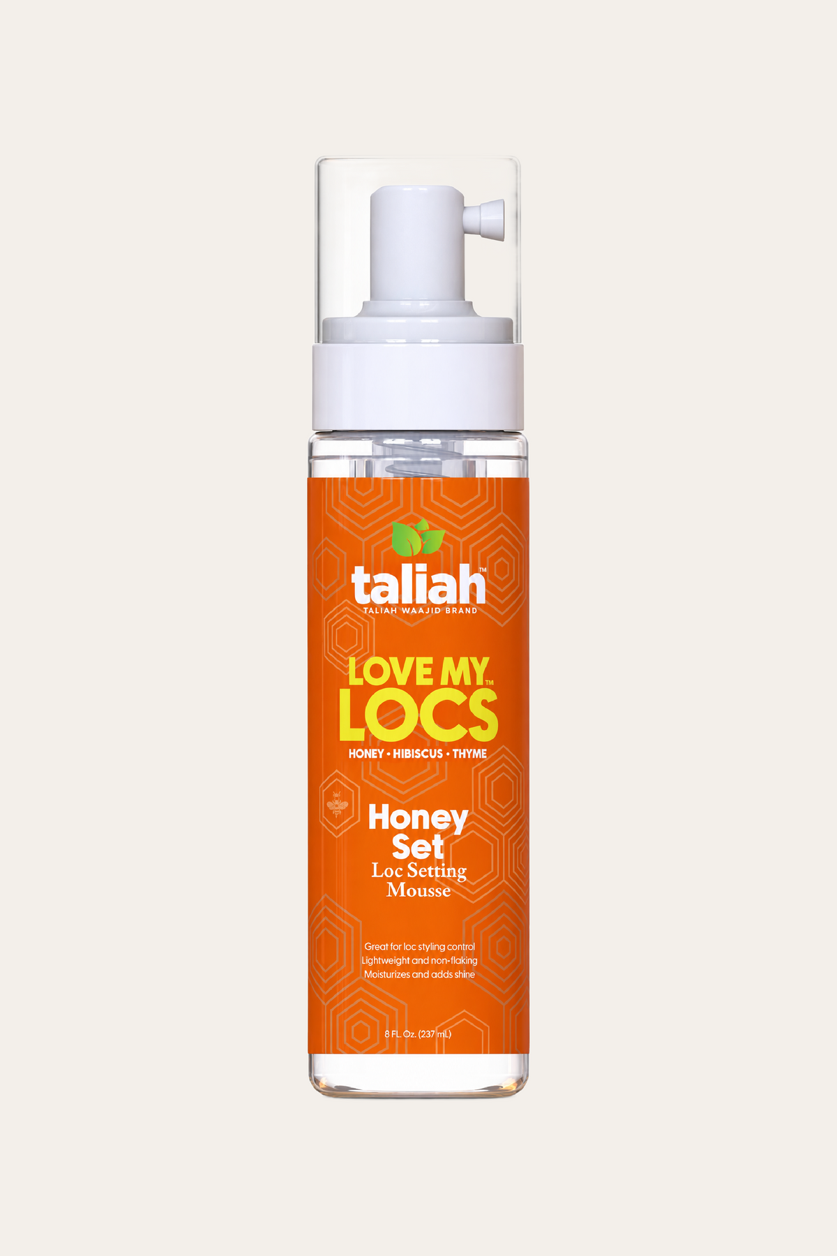 Taliah Waajid Love My Locs Honey Set Loc Hair Mousse 8 Oz