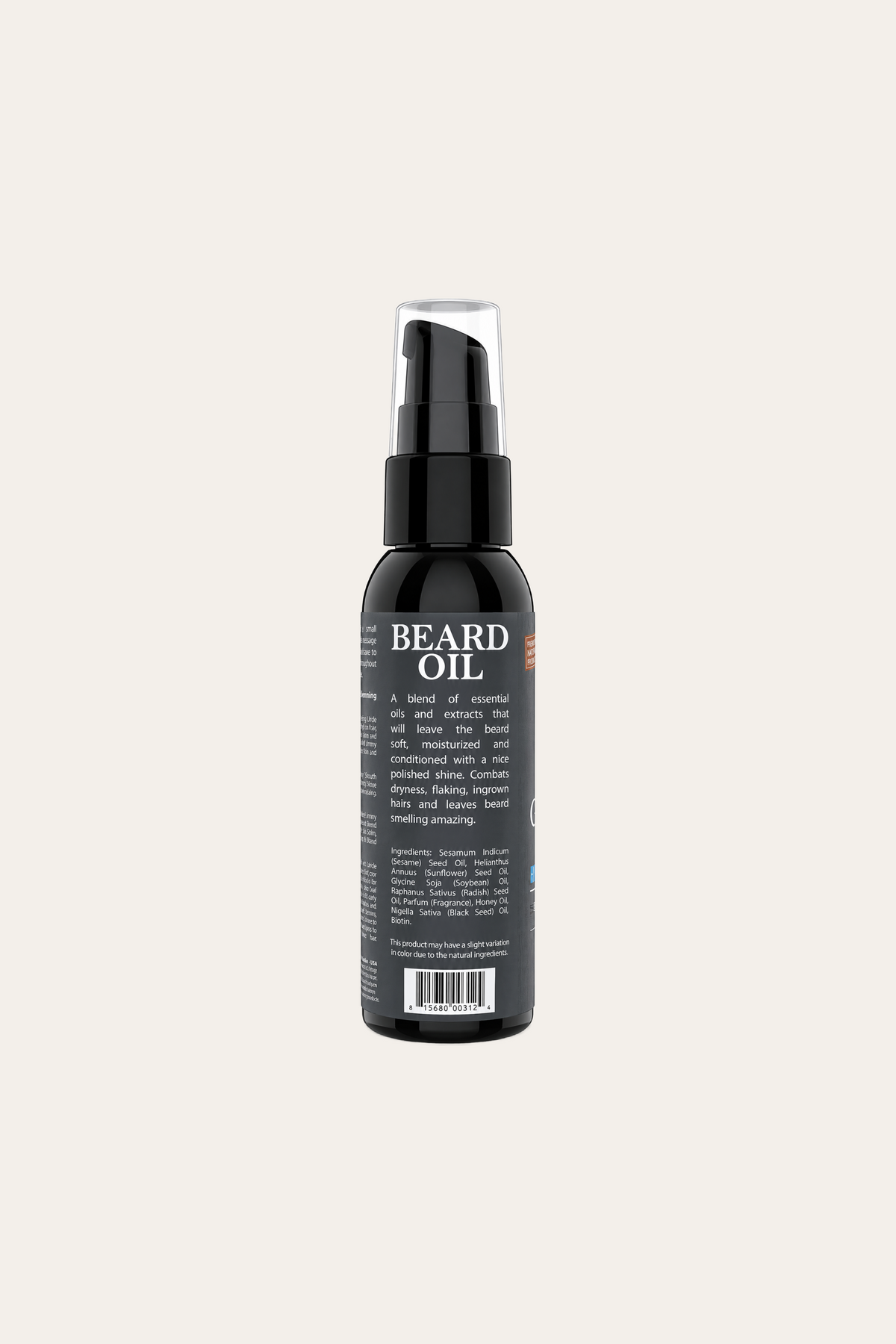 Uncle Jimmy Beard Growth Oil 2 Oz