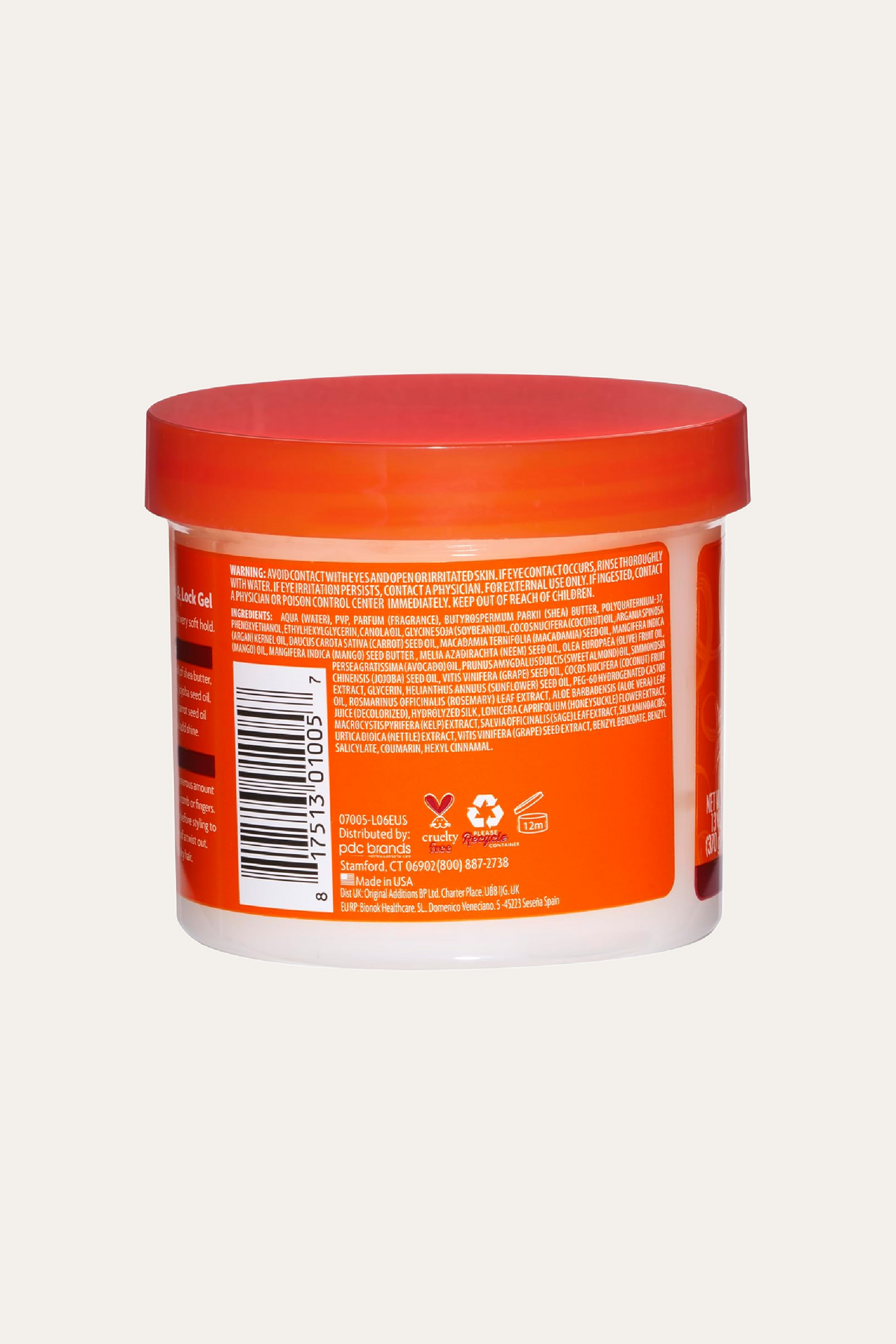 Cantu Shea Butter For Natural Moisturizing Twist & Lock Gel 13 Oz