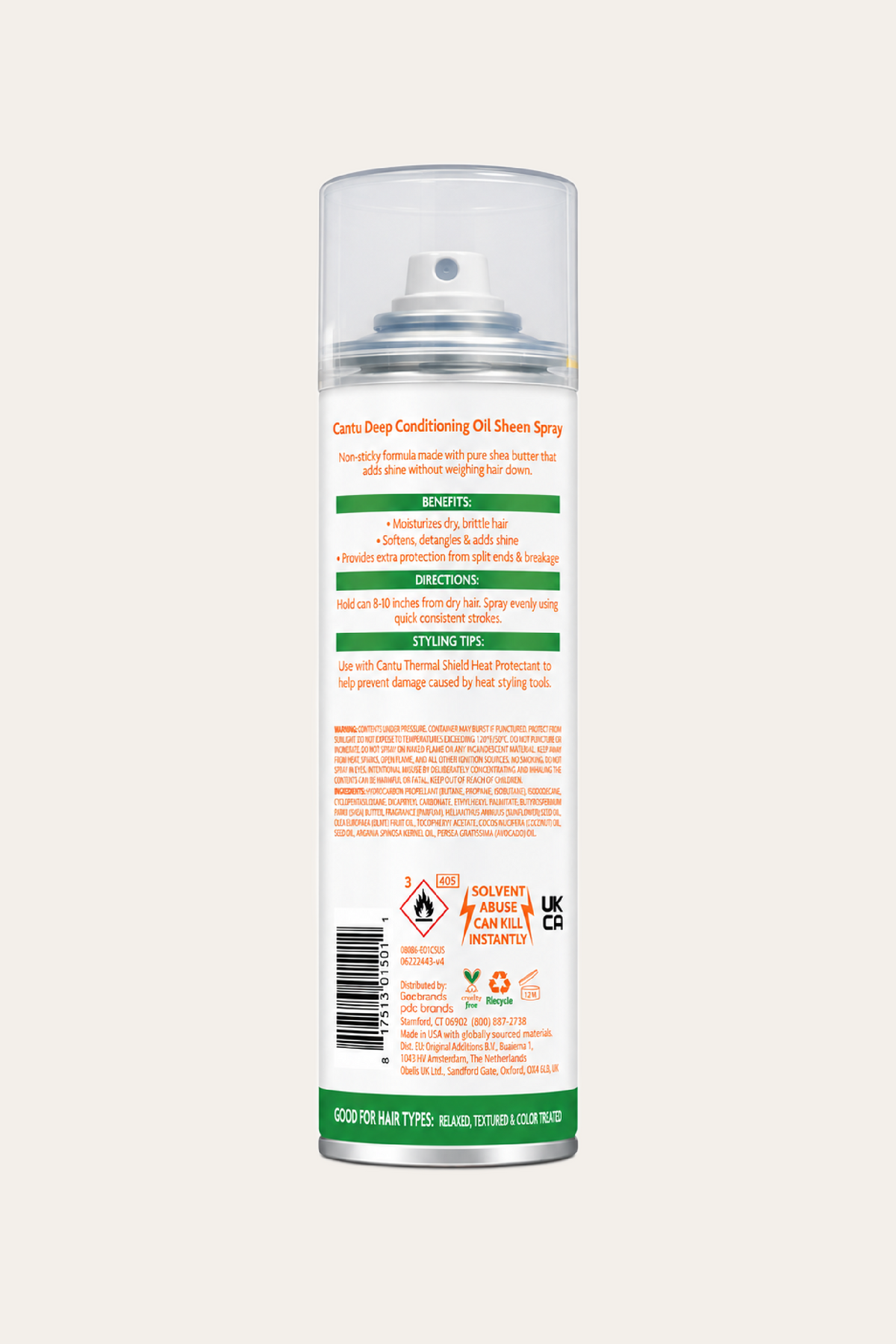 Cantu Oil Sheen Deep Conditioning Spray 10 Oz