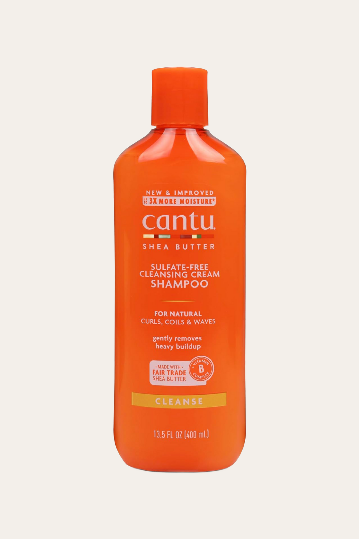 Cantu Shea Butter Sulfate-Free Cleansing Cream Shampoo 13.5 Oz
