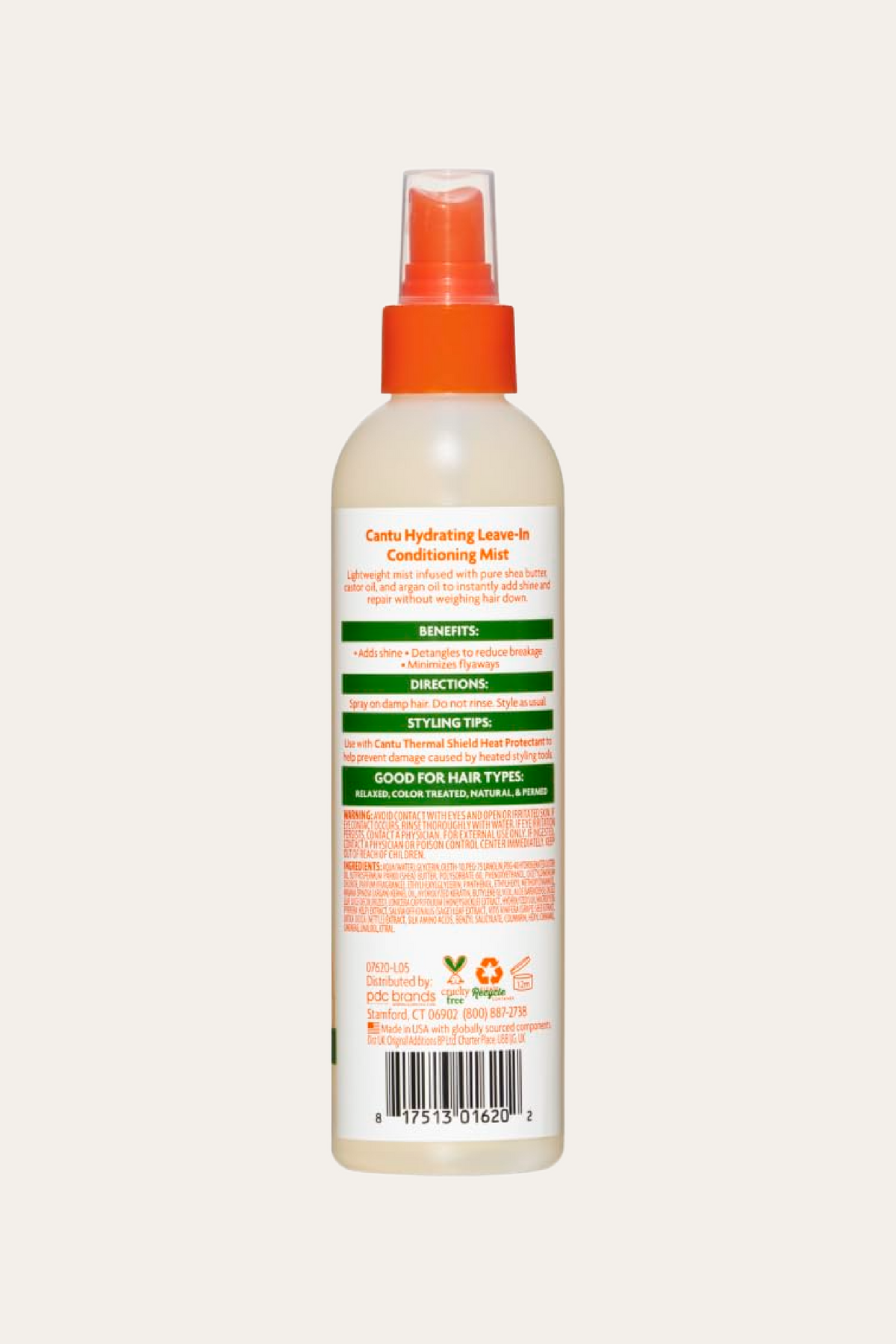 Cantu Shea Butter Hydrating Leave-In Conditioning Mist 8 Oz