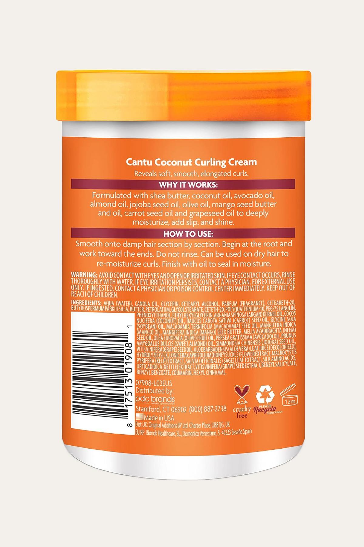 Cantu Shea Butter Coconut Curling Cream