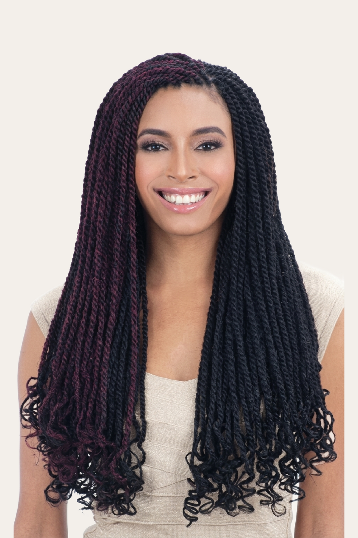 Shake-N-Go Equal Freetress Synthetic Hair Cuban Twist Braid 24"