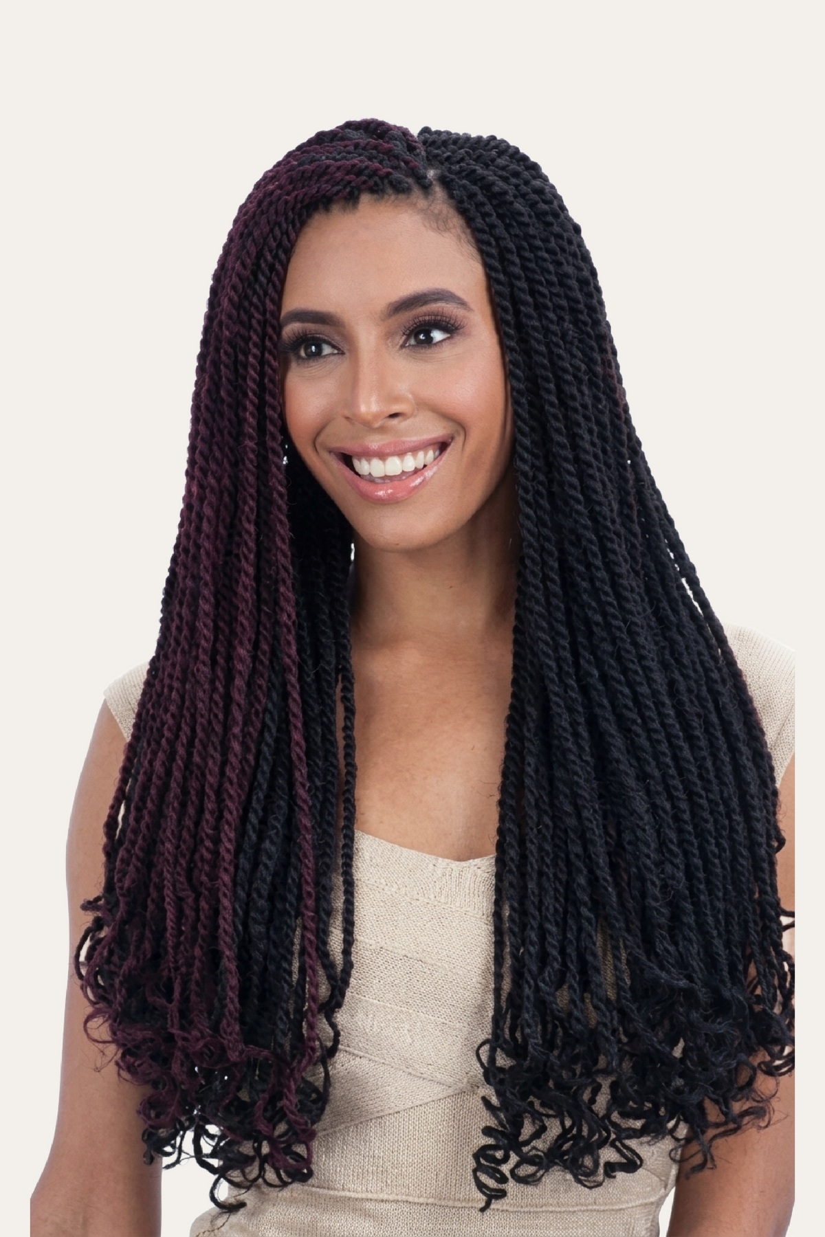 Shake-N-Go Equal Freetress Synthetic Hair Cuban Twist Braid 24"