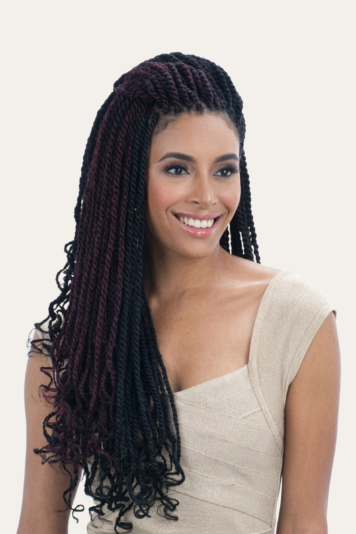 Shake-N-Go Equal Freetress Synthetic Hair Cuban Twist Braid 24"