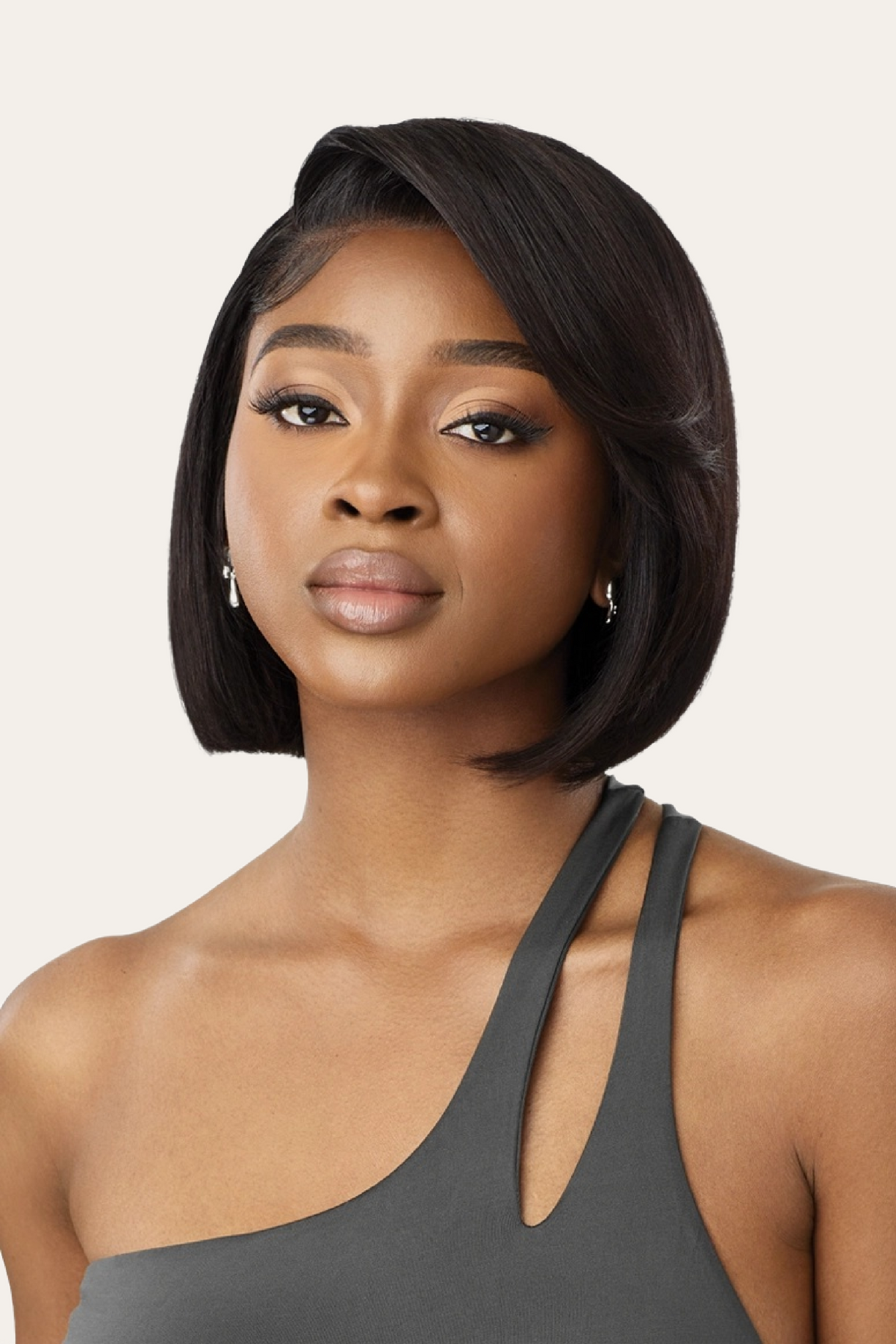 Outre Mytresses Black Human Hair Straight Bob 10"
