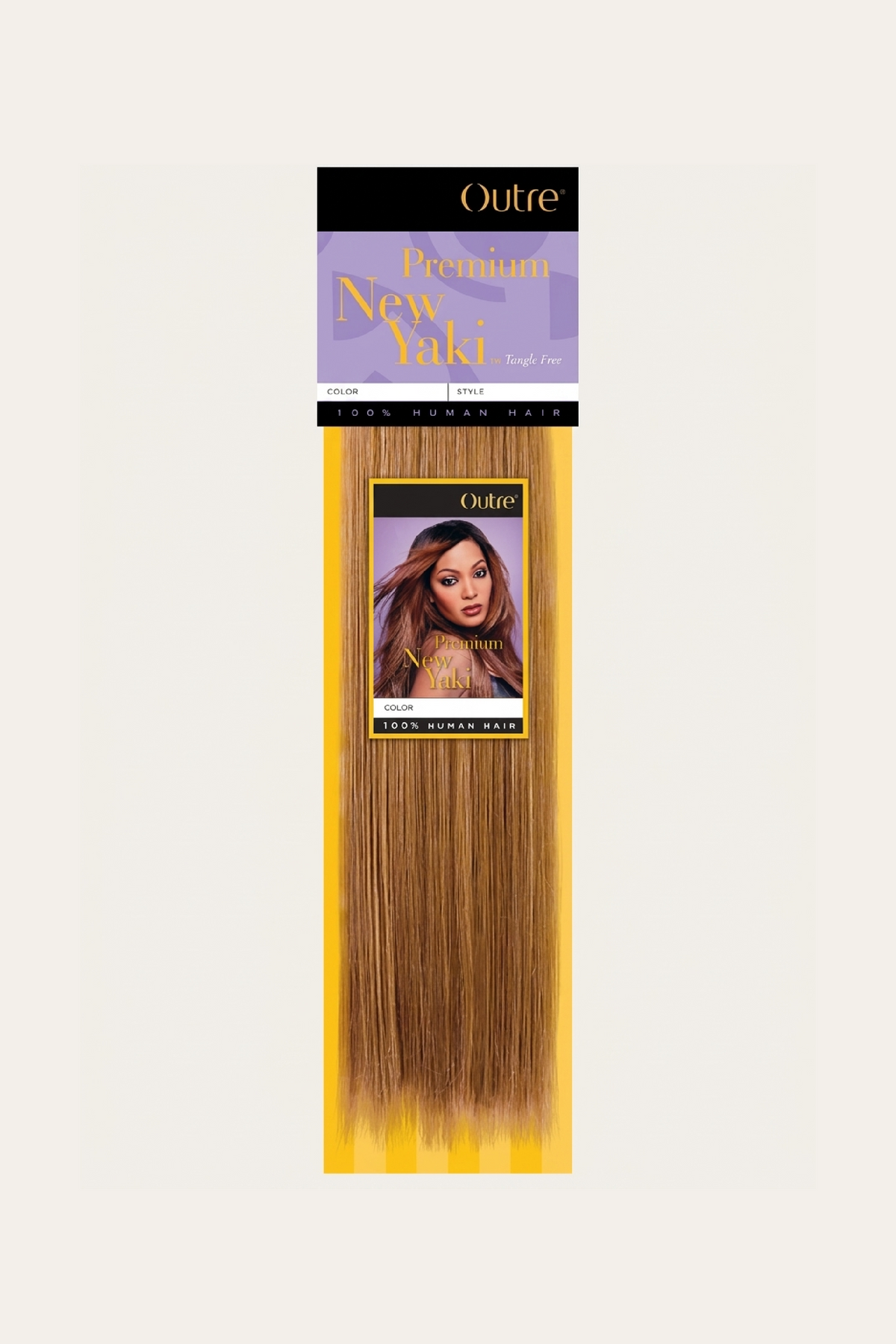 Outre Premium Human Hair New Yaki Weaving