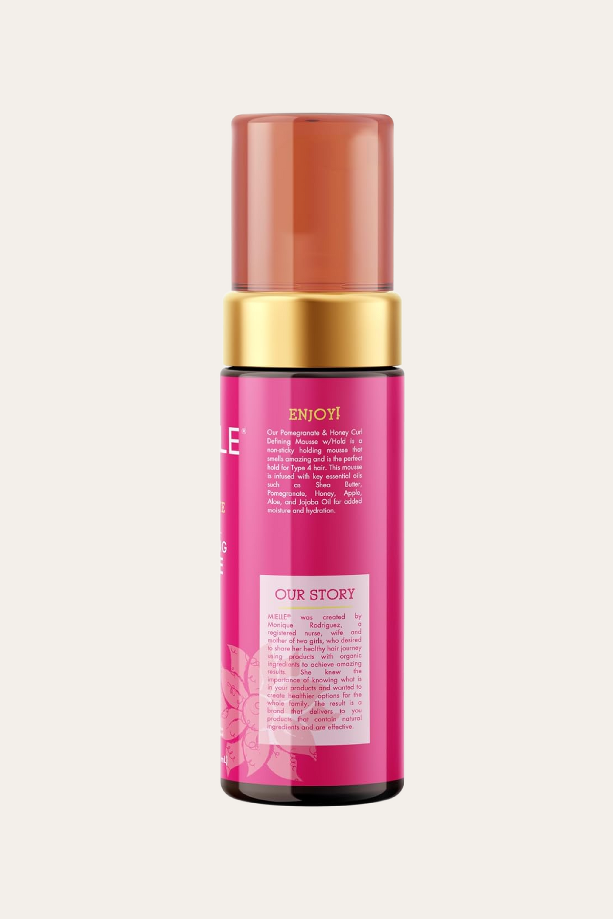 Pomegranate & Honey Curl Defining Mousse with Hold 7.5 Oz