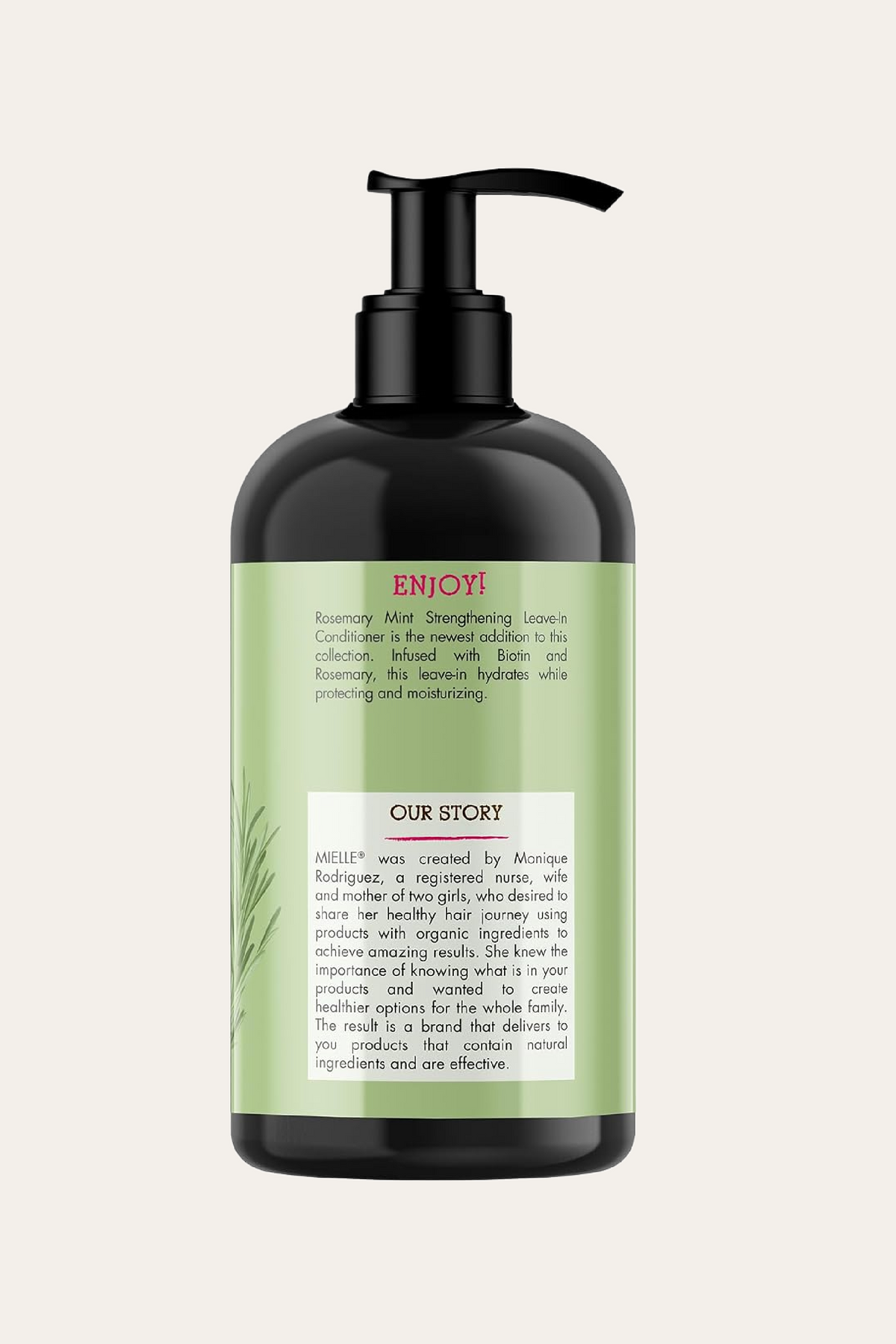 Mielle Organics Rosemary Mint Strengthening Leave-In Conditioner 12 Oz