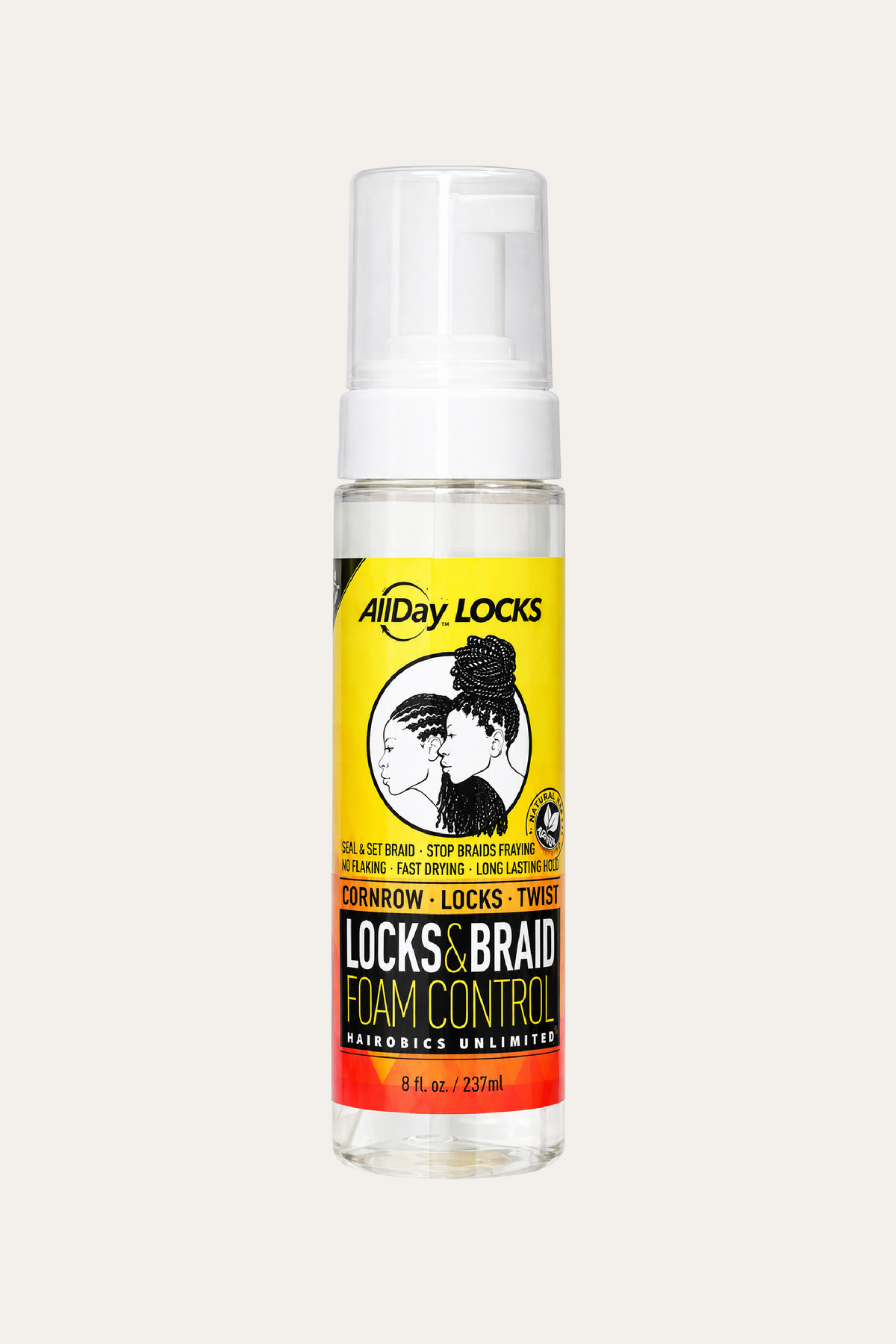 All Day Locks & Braid Foam Control 8 Oz