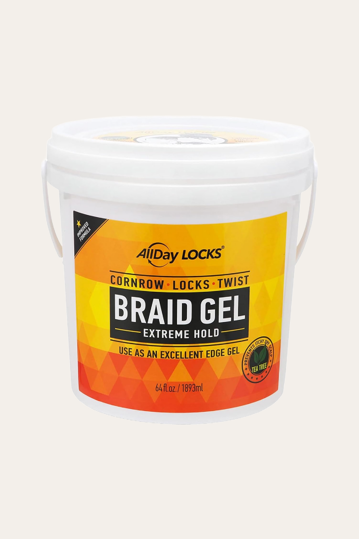 AllDay Locks Braid Gel Extreme Hold,