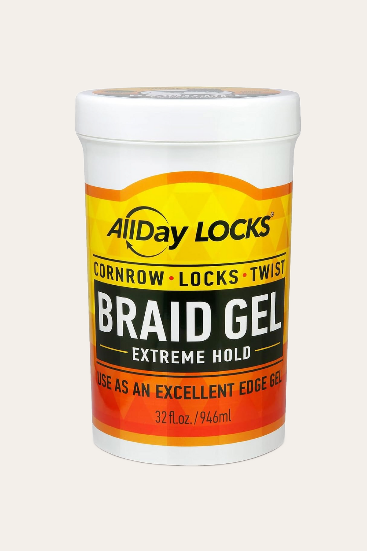 AllDay Locks Braid Gel Extreme Hold,