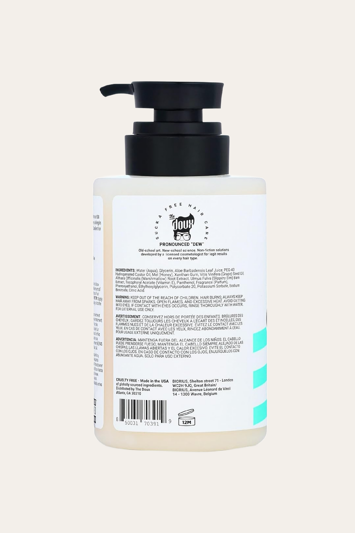 The Doux 808 Base Curl Defining Gel 12 Oz
