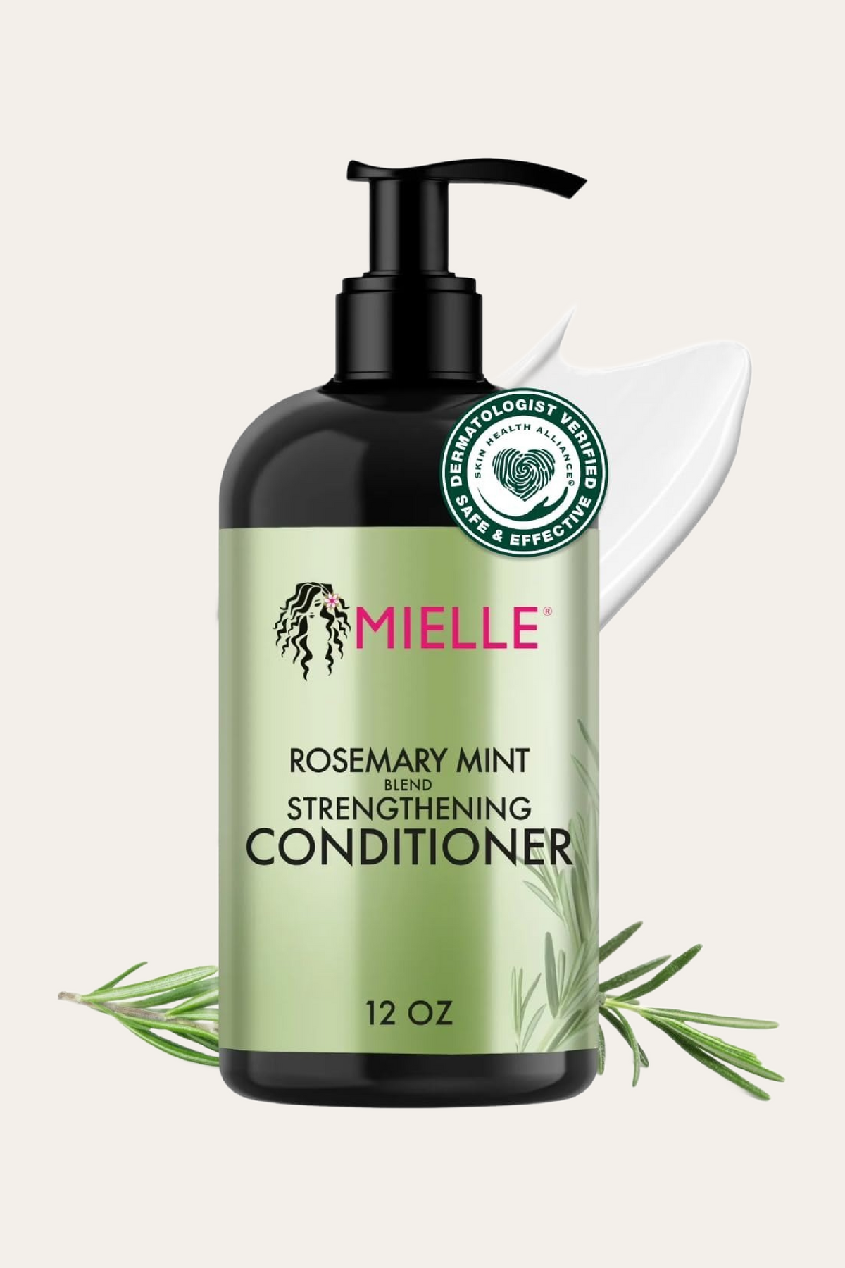 Mielle Organics Rosemary Mint Strengthening Conditioner 12 Oz