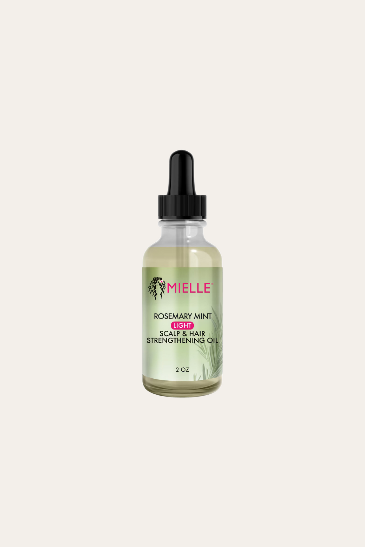 Mielle Organics Rosemary Mint Light Scalp & Hair Strengthening Oil 2 Oz