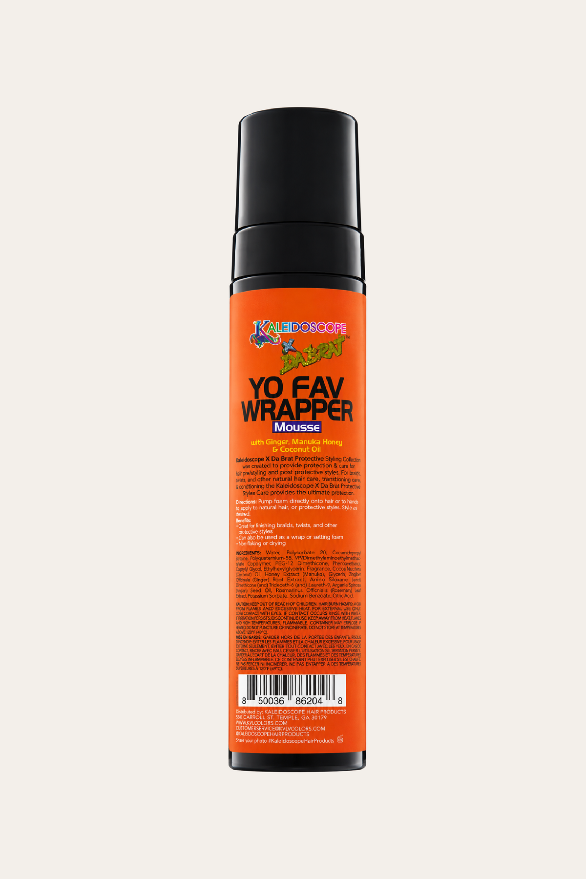 Kaleidoscope x Da Brat Yo Fav Wrapper Mousse 8 Oz