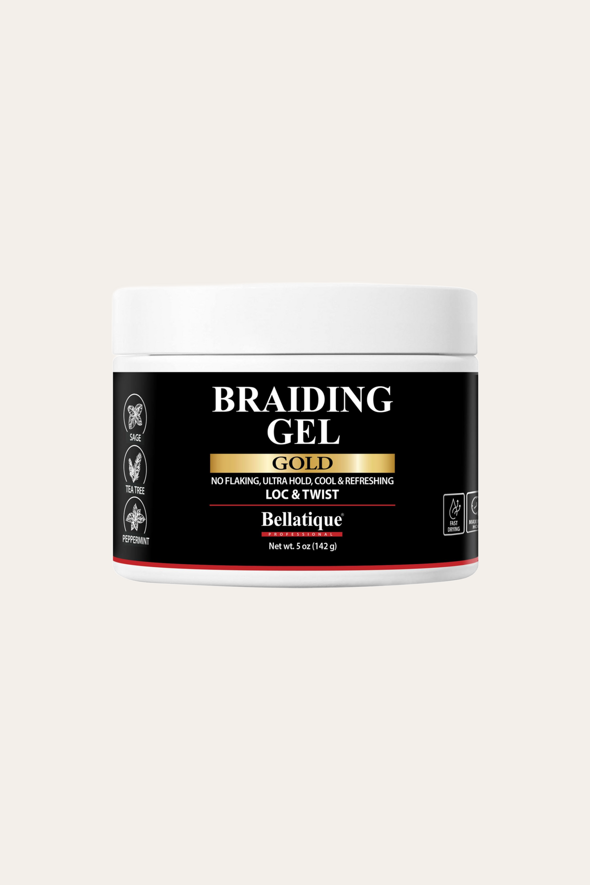 Bellatique Gold Braiding Gel 5 Oz