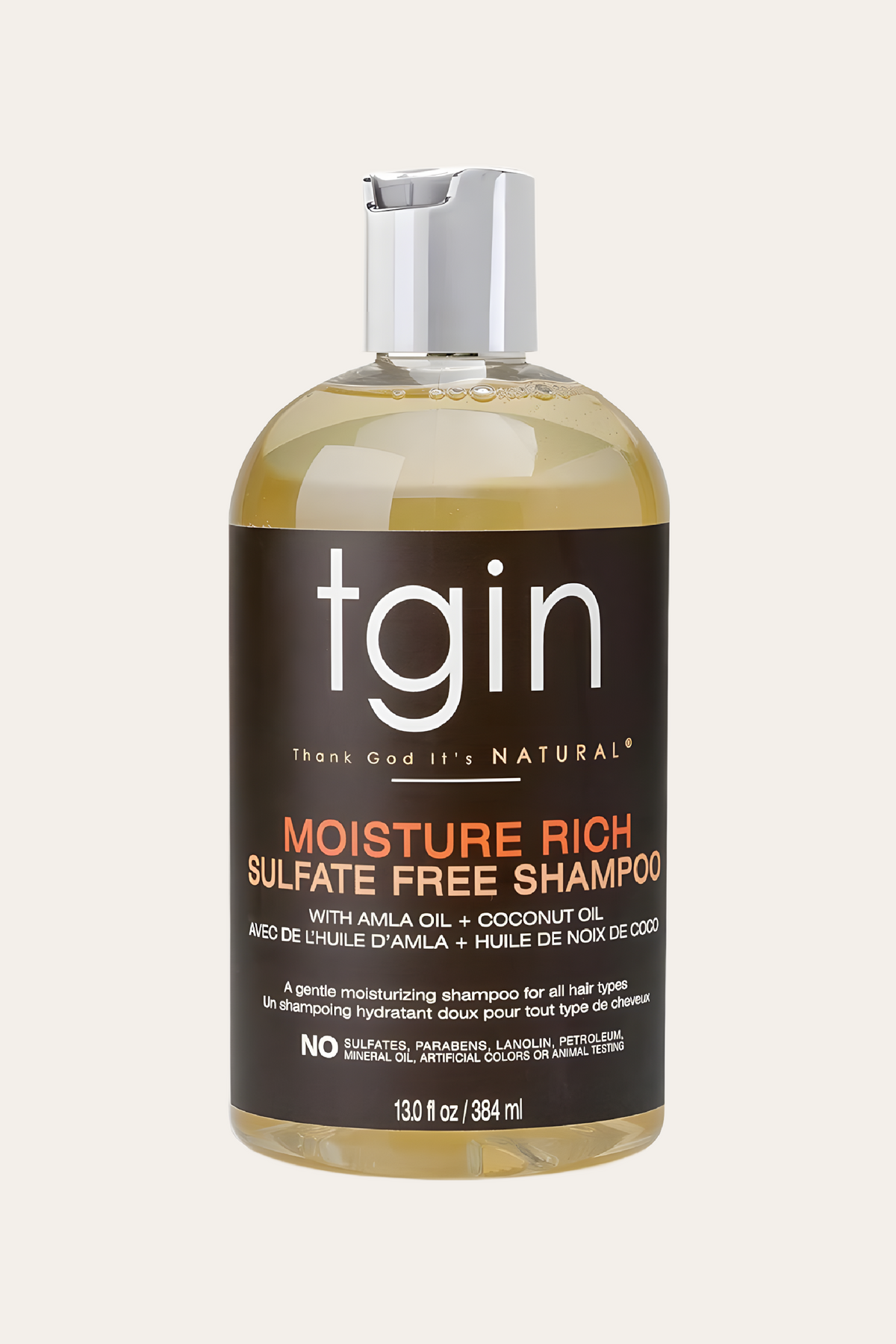Thank God It's Natural Moisture Rich Sulfate-Free Shampoo 13 Oz